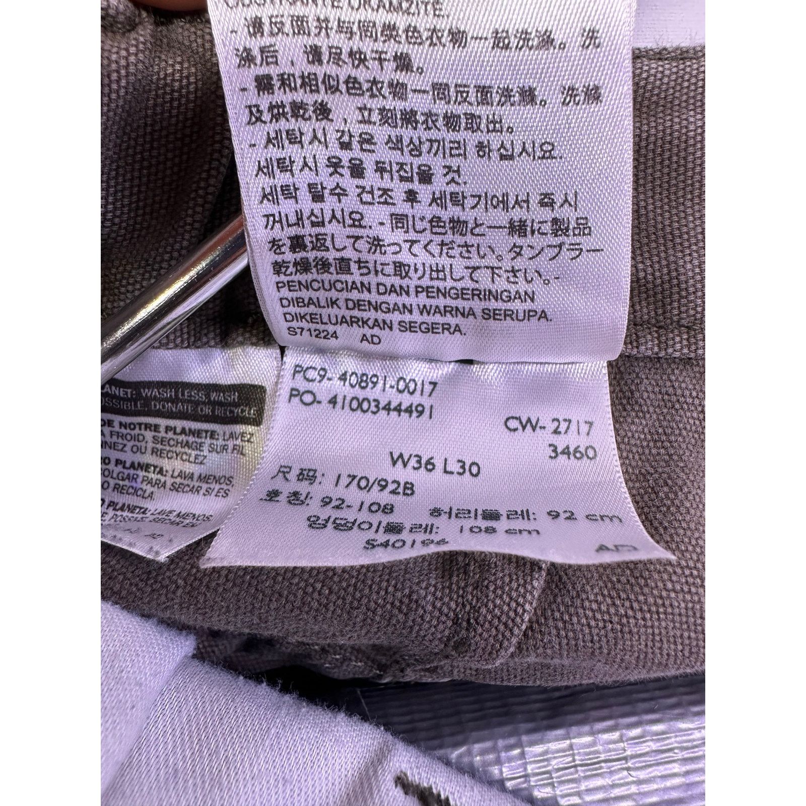 Dockers Vintage 2007 Dockers Brown Thick Jeans D3 Classic Size 36/30 Size US 36 / EU 52 - 7 Thumbnail
