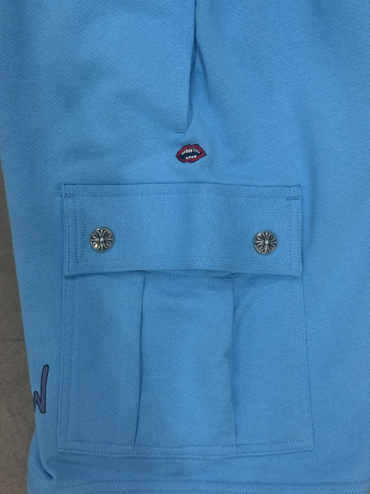 Chrome Hearts Chrome Hearts x Matty Boy Brain New Shorts Blue Size S Size US 30 / EU 46 - 8 Thumbnail
