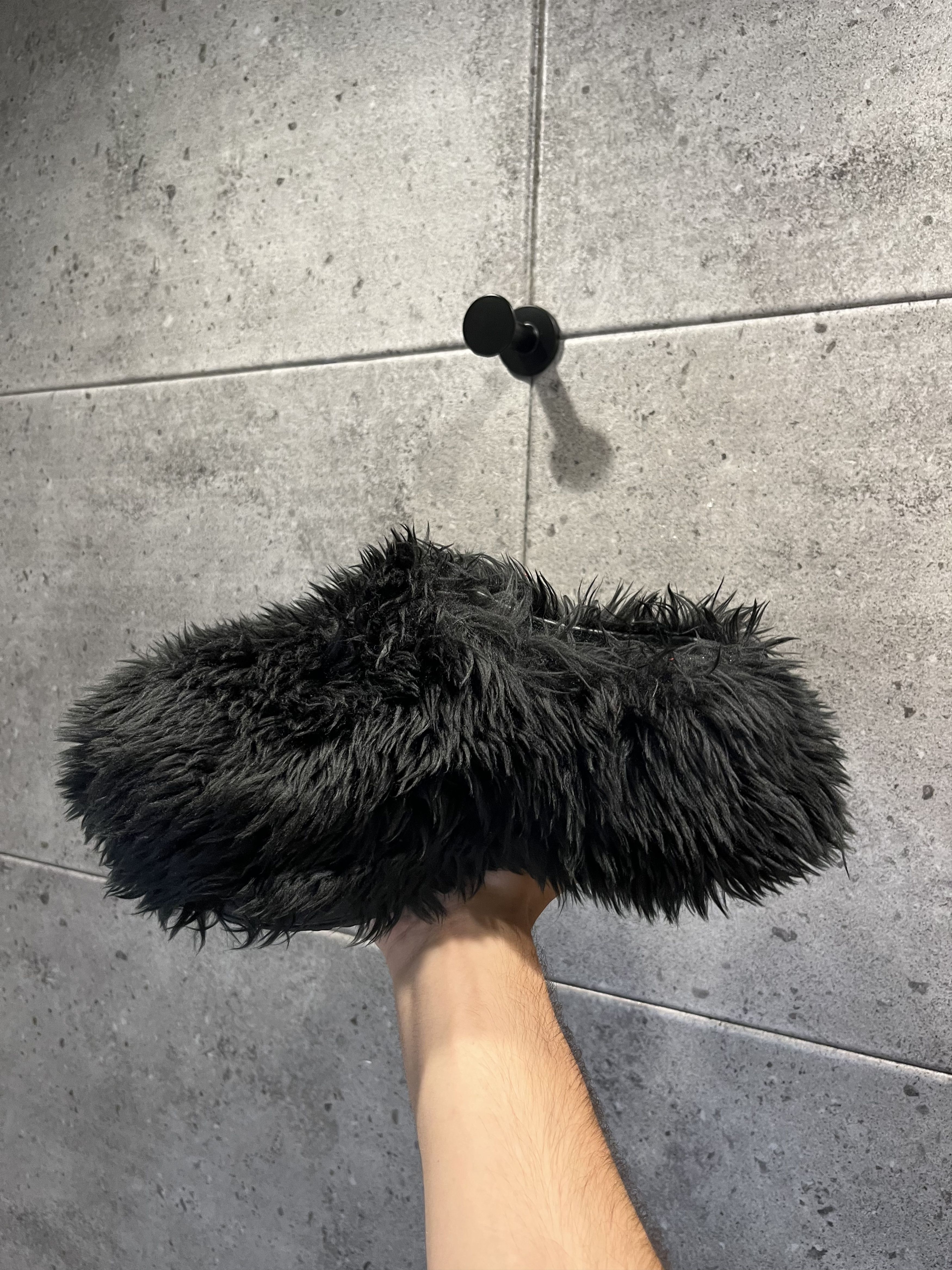 Balenciaga × Crocs Balenciaga furry hair crocs mules Size US 8 / EU 41 - 1 Thumbnail