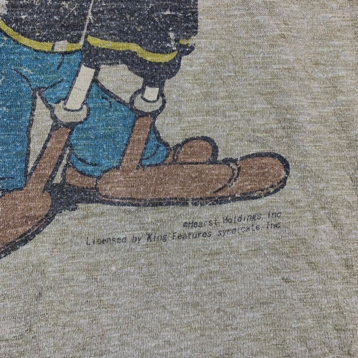 Vintage Vintage Popeye Olive Oyl Love & Smile More Long Sleeve Shirt Size XS / US 0-2 / IT 36-38 - 5 Thumbnail