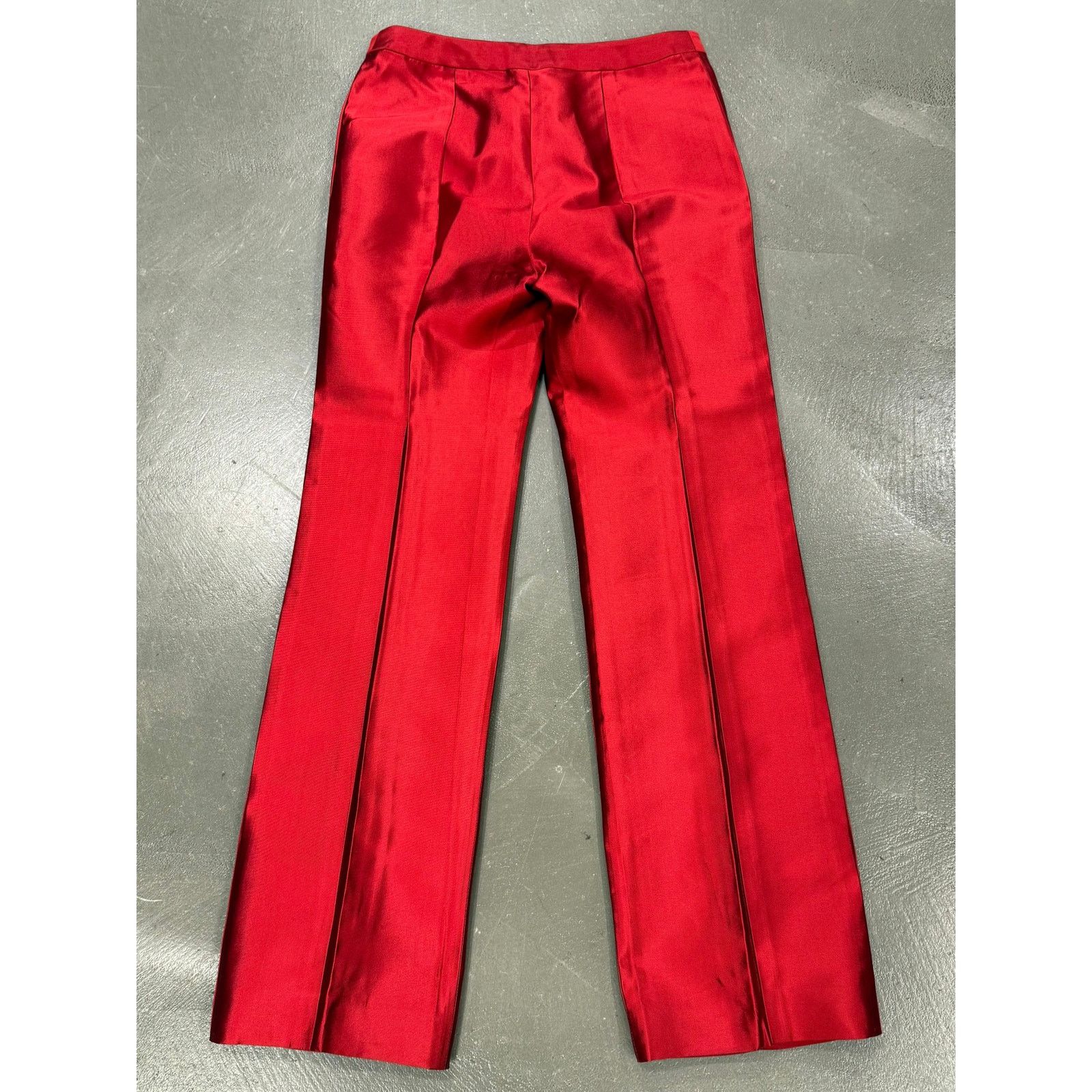 Versace 1990s Gianni Versace iridescent flared silk pants Size 27" / US 4 / IT 40 - 2 Thumbnail