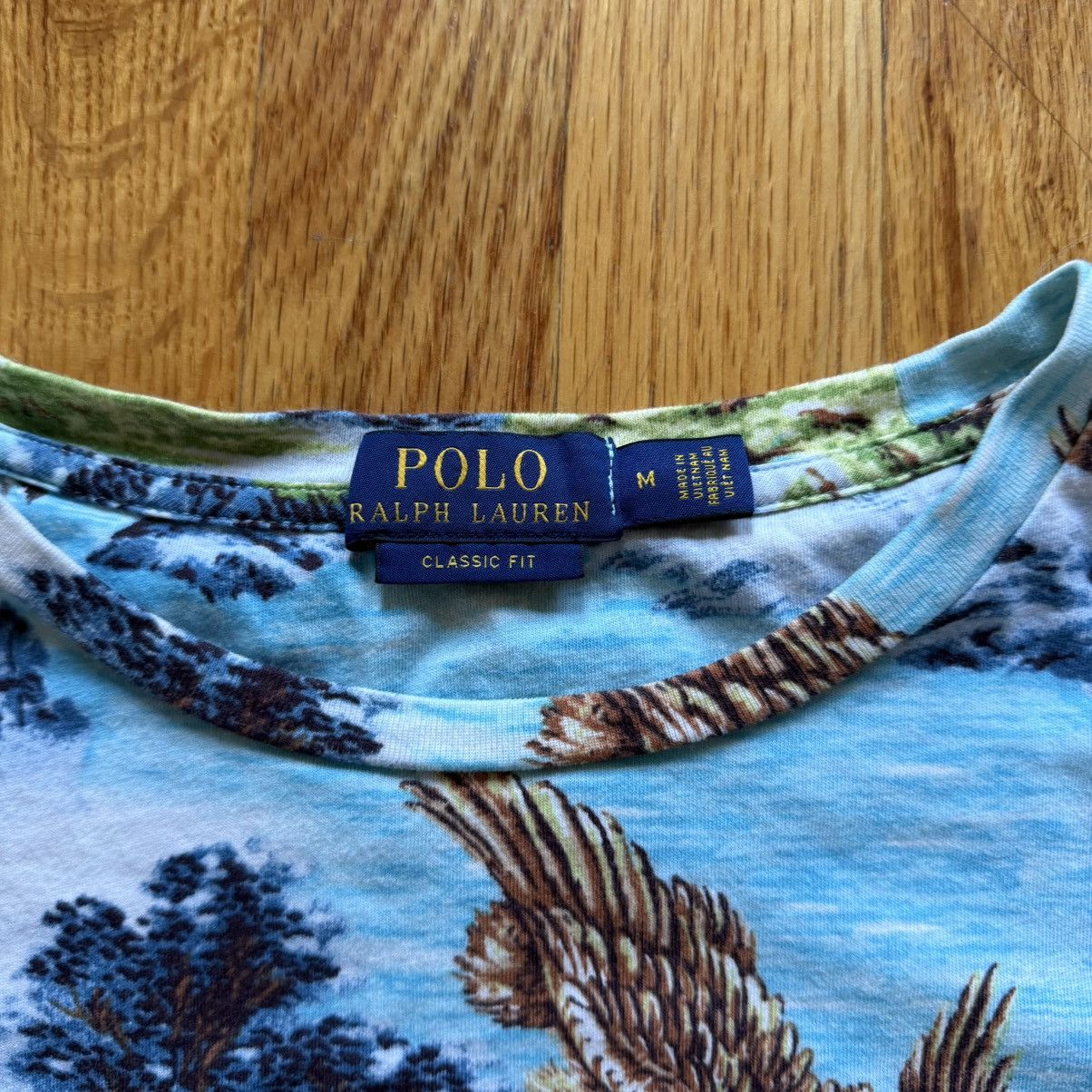 Polo Ralph Lauren Polo Ralph Lauren Allover Print T-Shirt Size M Size US M / EU 48-50 / 2 - 3 Thumbnail