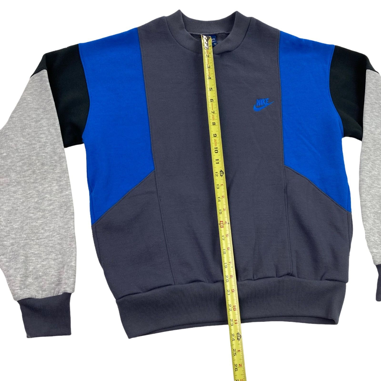 Nike VTG 80's Nike Blue Tag Men's Sweatshirt Blue/Gray • Medium Size US M / EU 48-50 / 2 - 11 Thumbnail