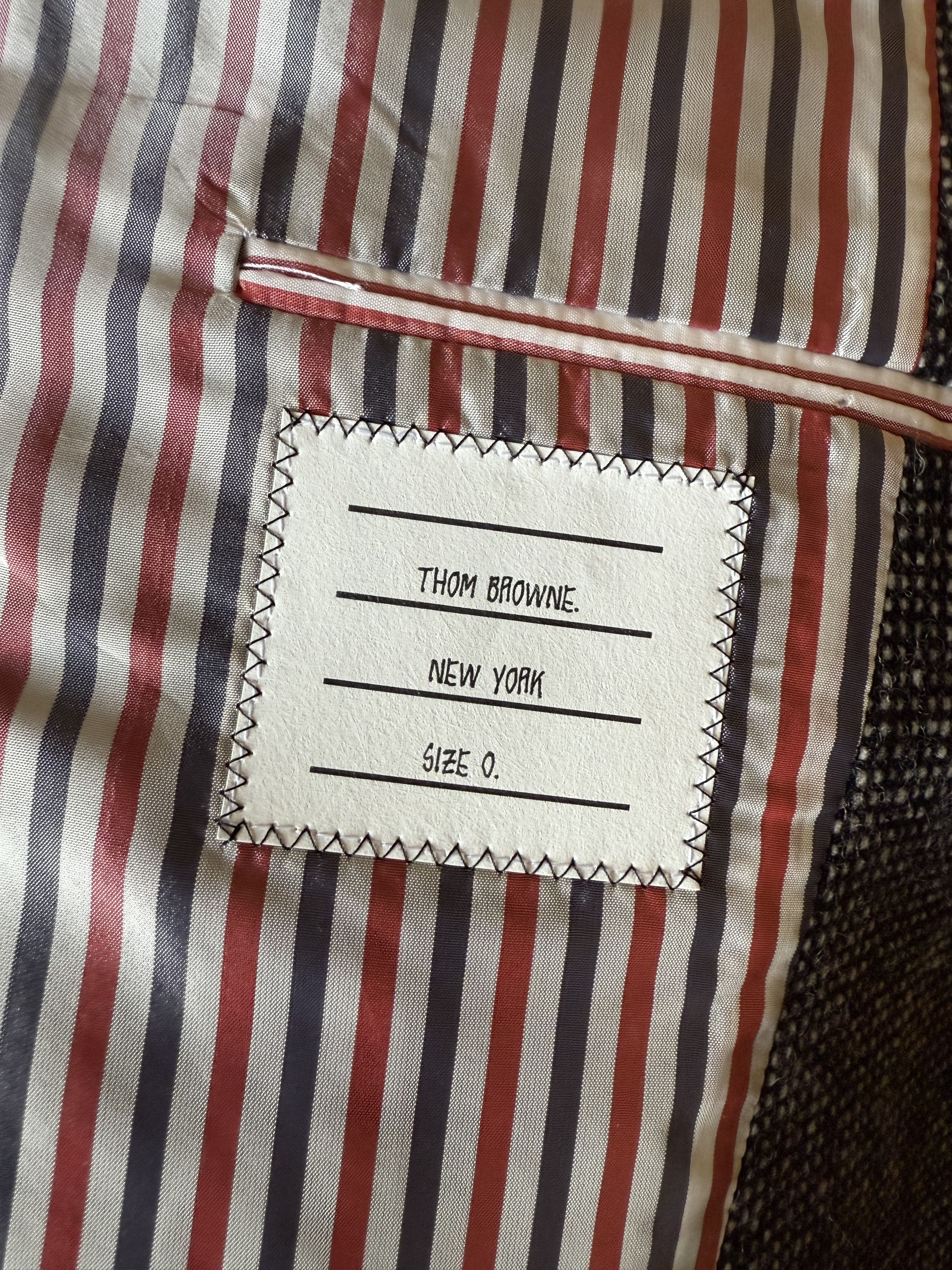 Thom Browne Thom Browne Tweed Blazer Navy sz 0 Size 38R - 6 Thumbnail