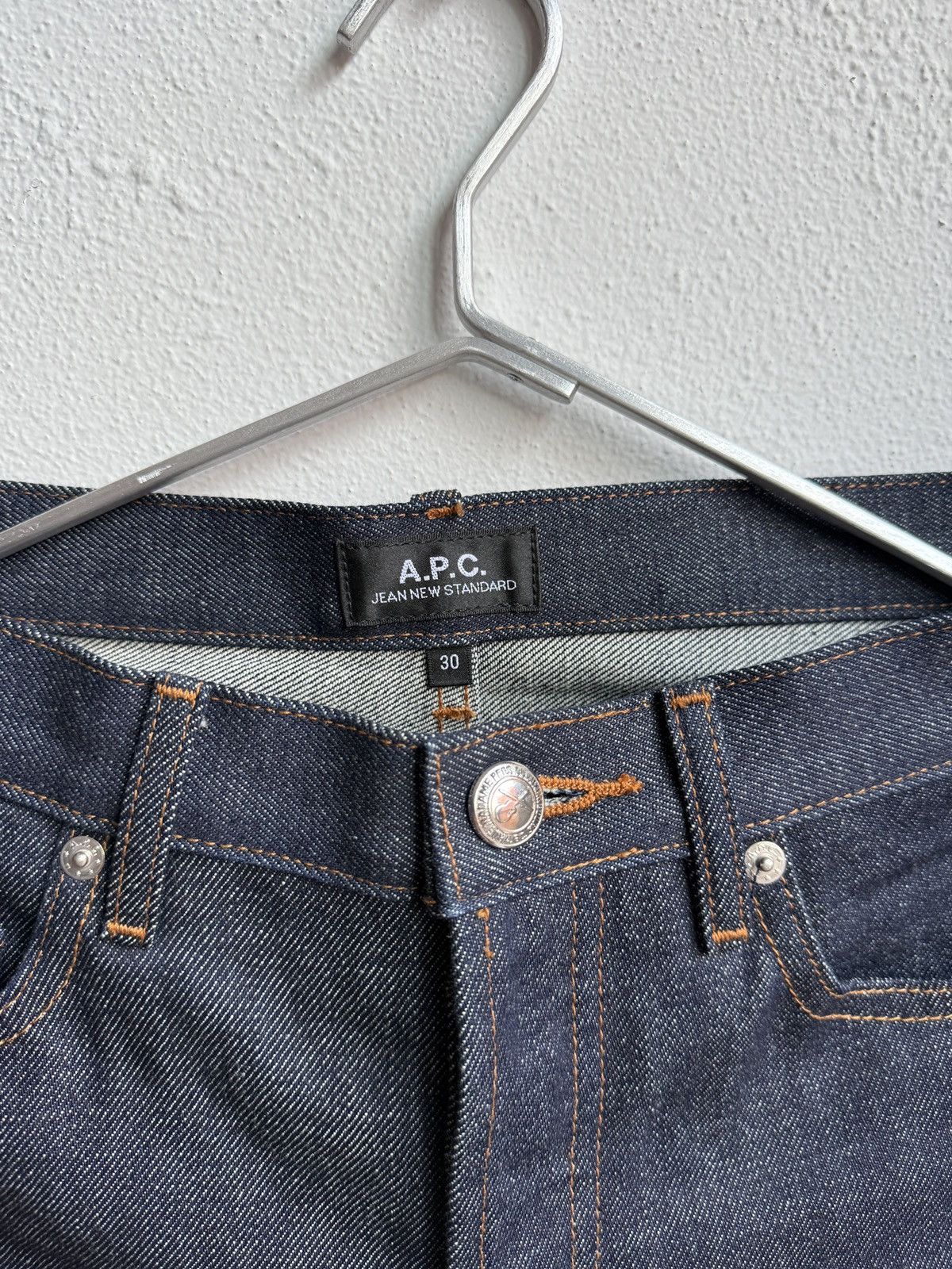 A.P.C. APC Jean New Standard Raw Denim Size US 30 / EU 46 - 3 Thumbnail