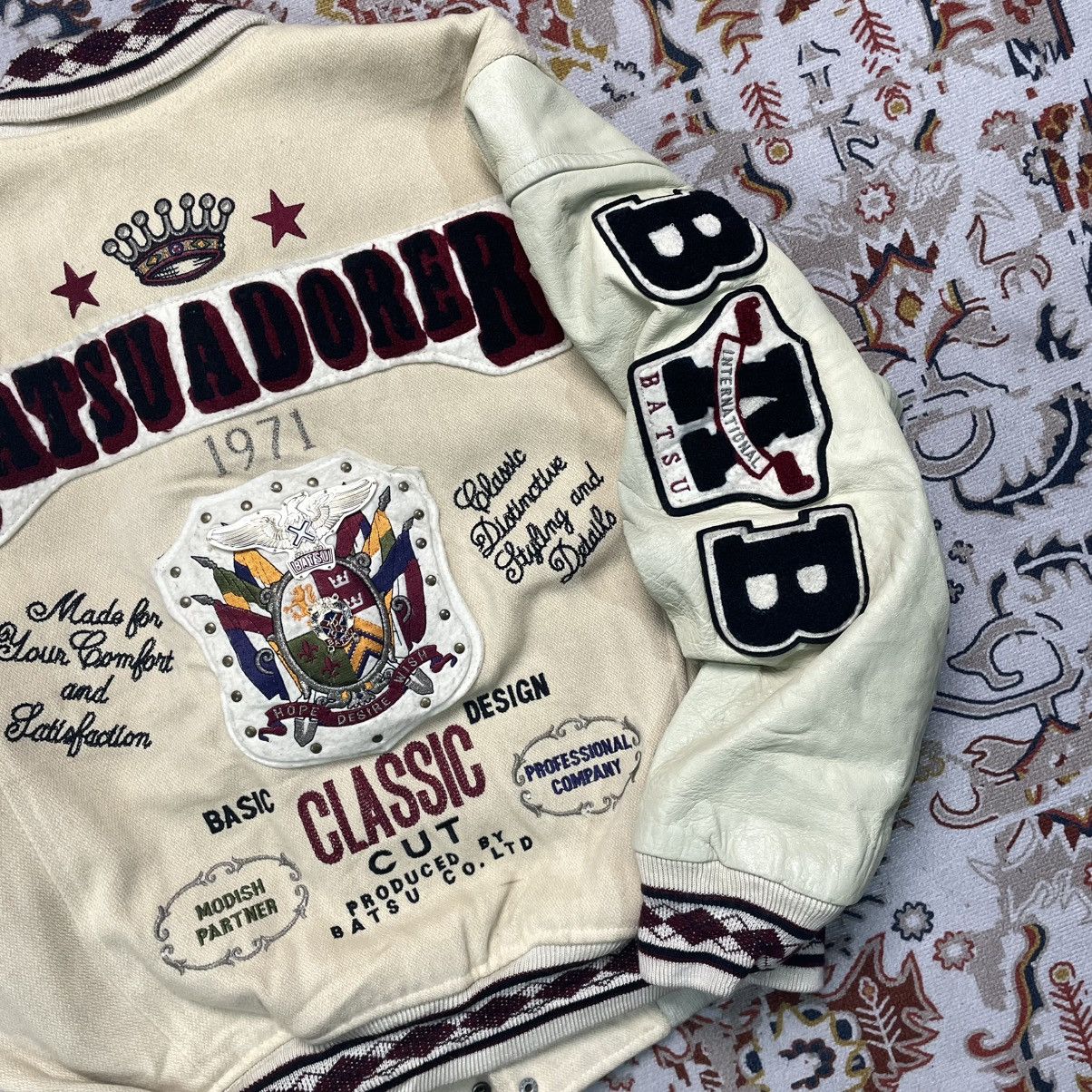 Designer × Japanese Brand Vintage Ba-Tsu Studio Varsity Jacket Size US M / EU 48-50 / 2 - 3 Thumbnail
