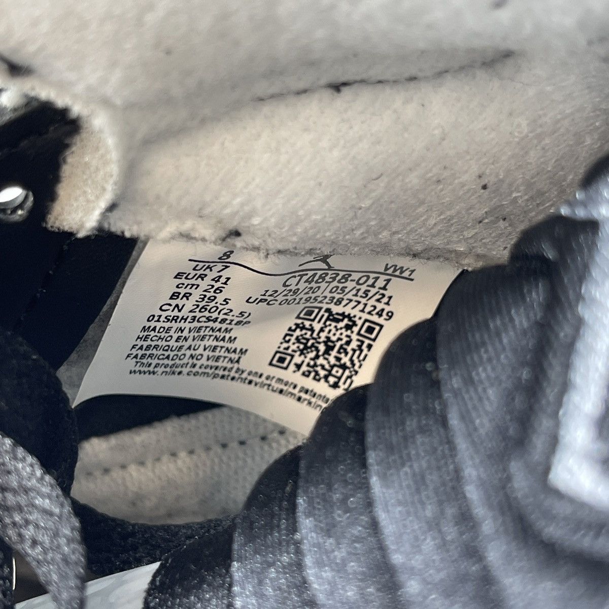 Jordan Brand Air Jordan 5 Oreo Size US 8 / EU 41 - 8 Thumbnail