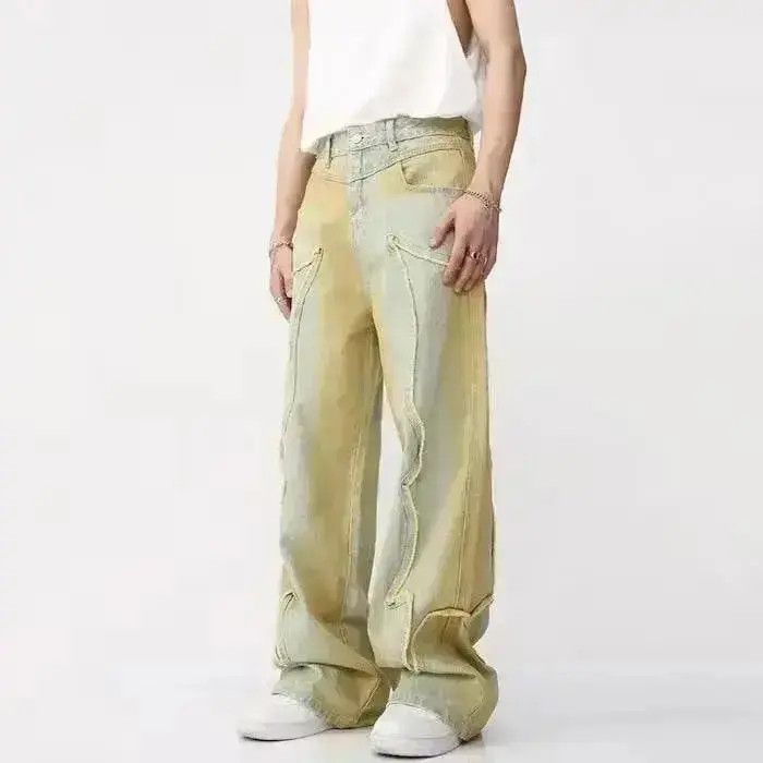 Japanese Brand High Street Male Fashion Vintage Jeans Trendy American Style Size US 32 / EU 48 - 6 Thumbnail