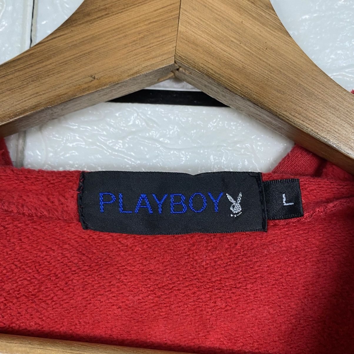 Japanese Brand Vintage Zipper Hoodie Playboy Big Logo Size US L / EU 52-54 / 3 - 20 Thumbnail