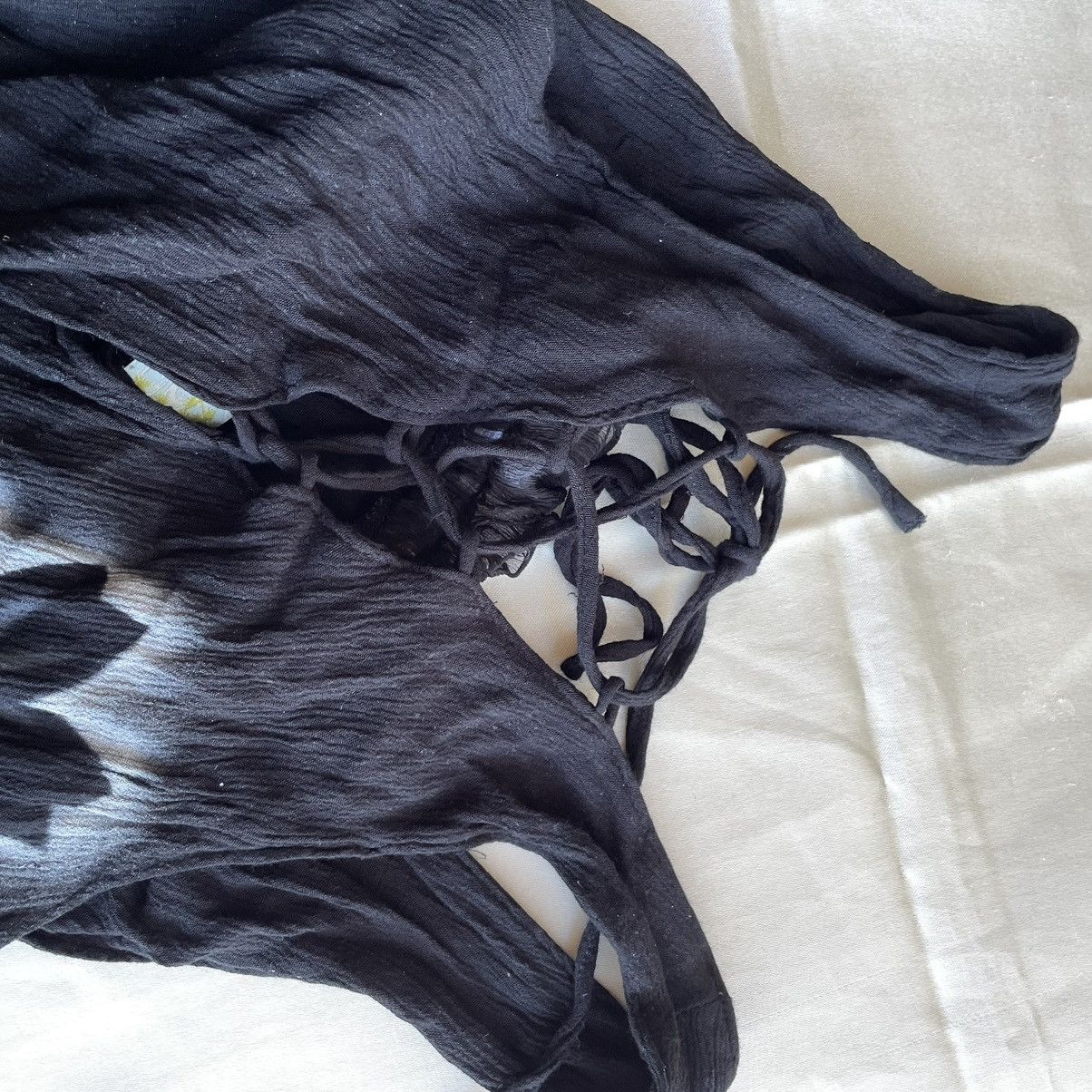 Japanese Brand GOUK FLUTTER DRESS Size ONE SIZE - 2 Thumbnail