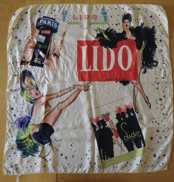 Other Vintage Silk Scarf “Lido – Champs‑Élysées” (1950s Paris) Size ONE SIZE - 1 Thumbnail