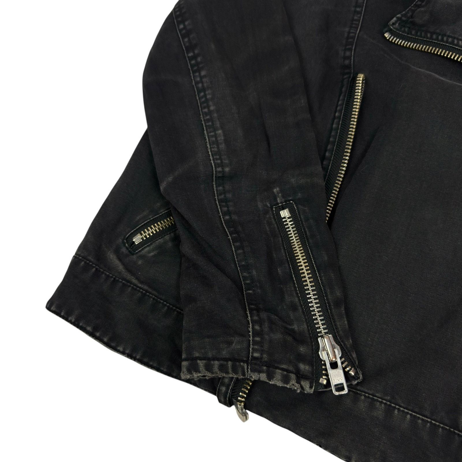 Acne Studios Acne Studios Women's Notch Lapel Asymmetric Zip Jacket 38 Size XS / US 0-2 / IT 36-38 - 6 Thumbnail