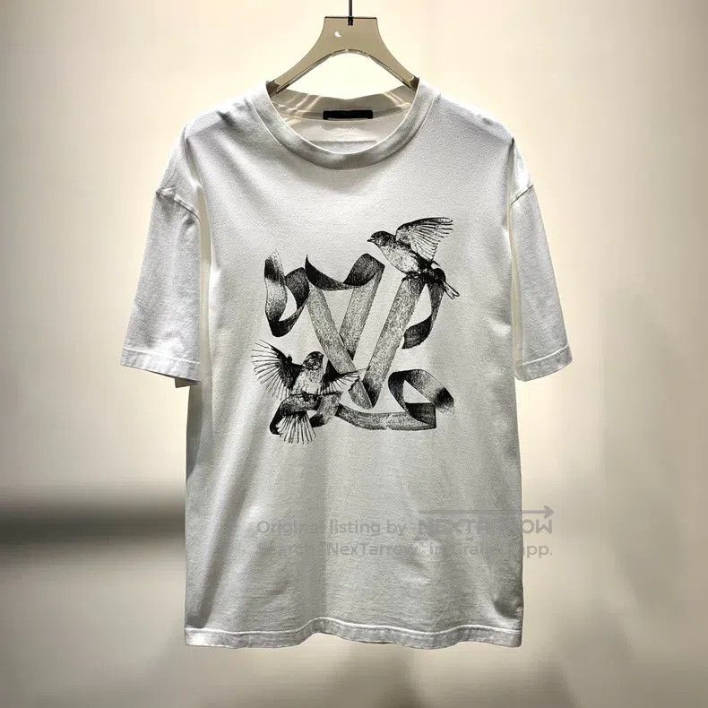 Louis Vuitton Louis Vuitton Peace dove short sleeve Size US XL / EU 56 / 4 - 1 Thumbnail