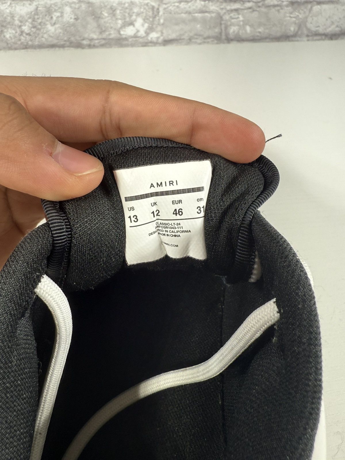 Amiri Amiri Size 13US/46EU Size US 13 / EU 46 - 12 Thumbnail