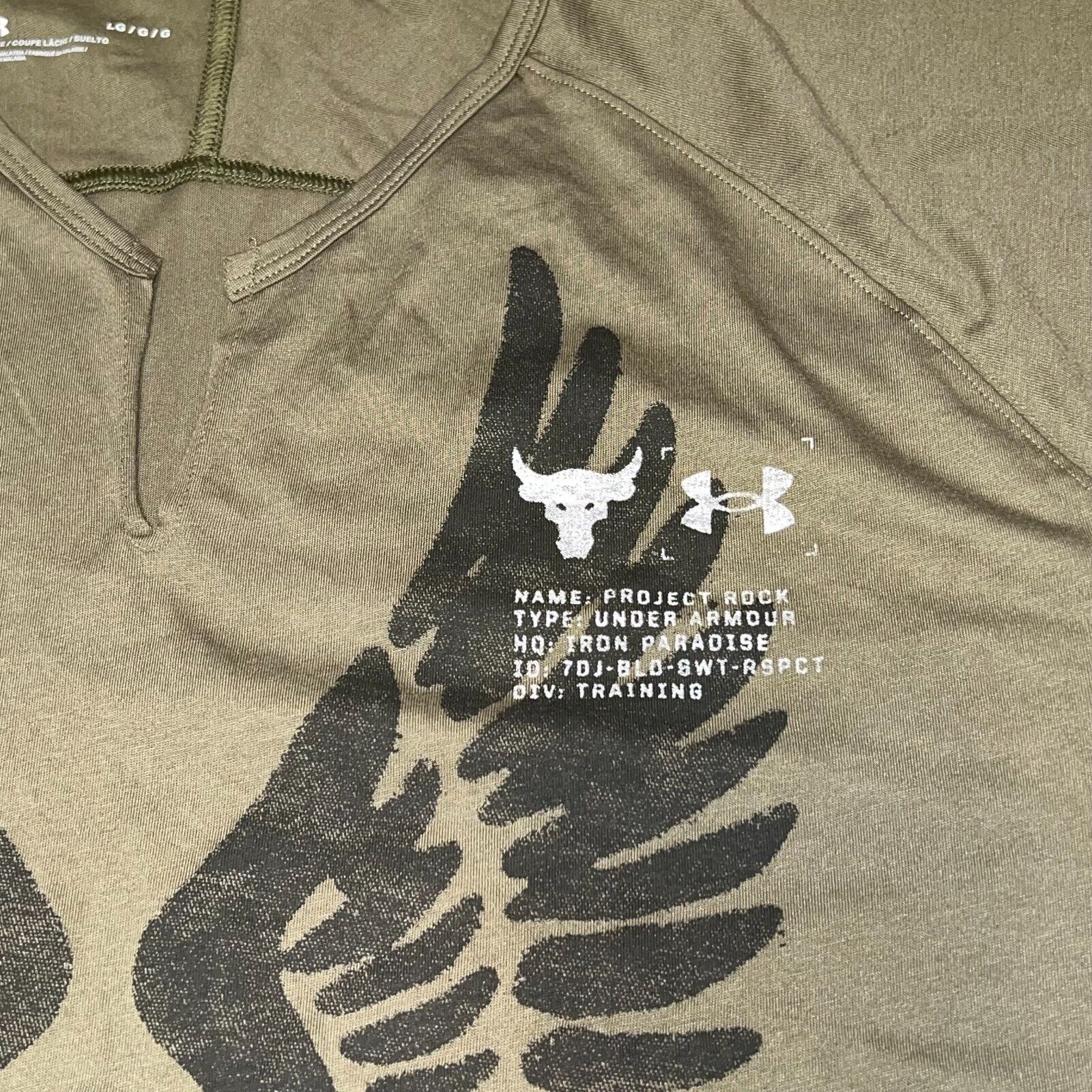 Under Armour NEW Under Armour Women's Project Rock Wings Top Size Large Size L / US 10 / IT 46 - 3 Thumbnail