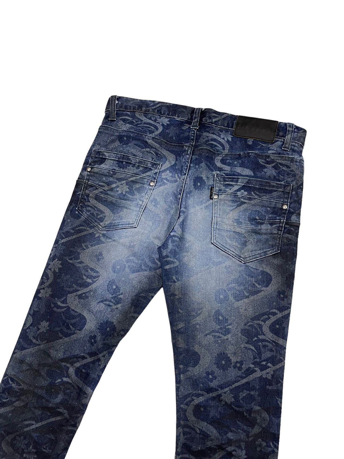 Tornado Mart Japan Skinny Waxed Jeans