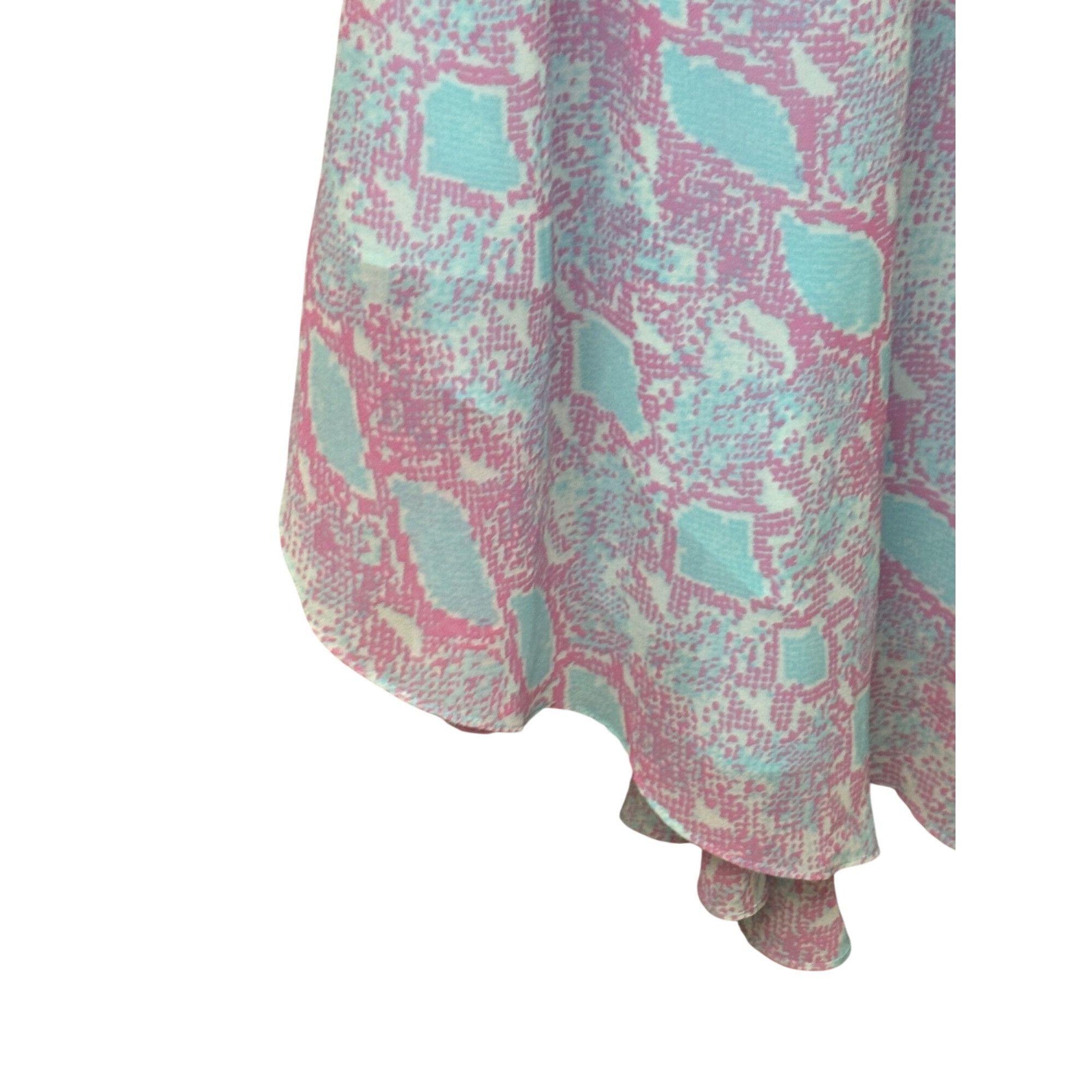 Diane von Furstenberg DVF Diane von Furstenberg Talia Tank Midi Dress In Sea Pytho Size M / US 6-8 / IT 42-44 - 8 Thumbnail