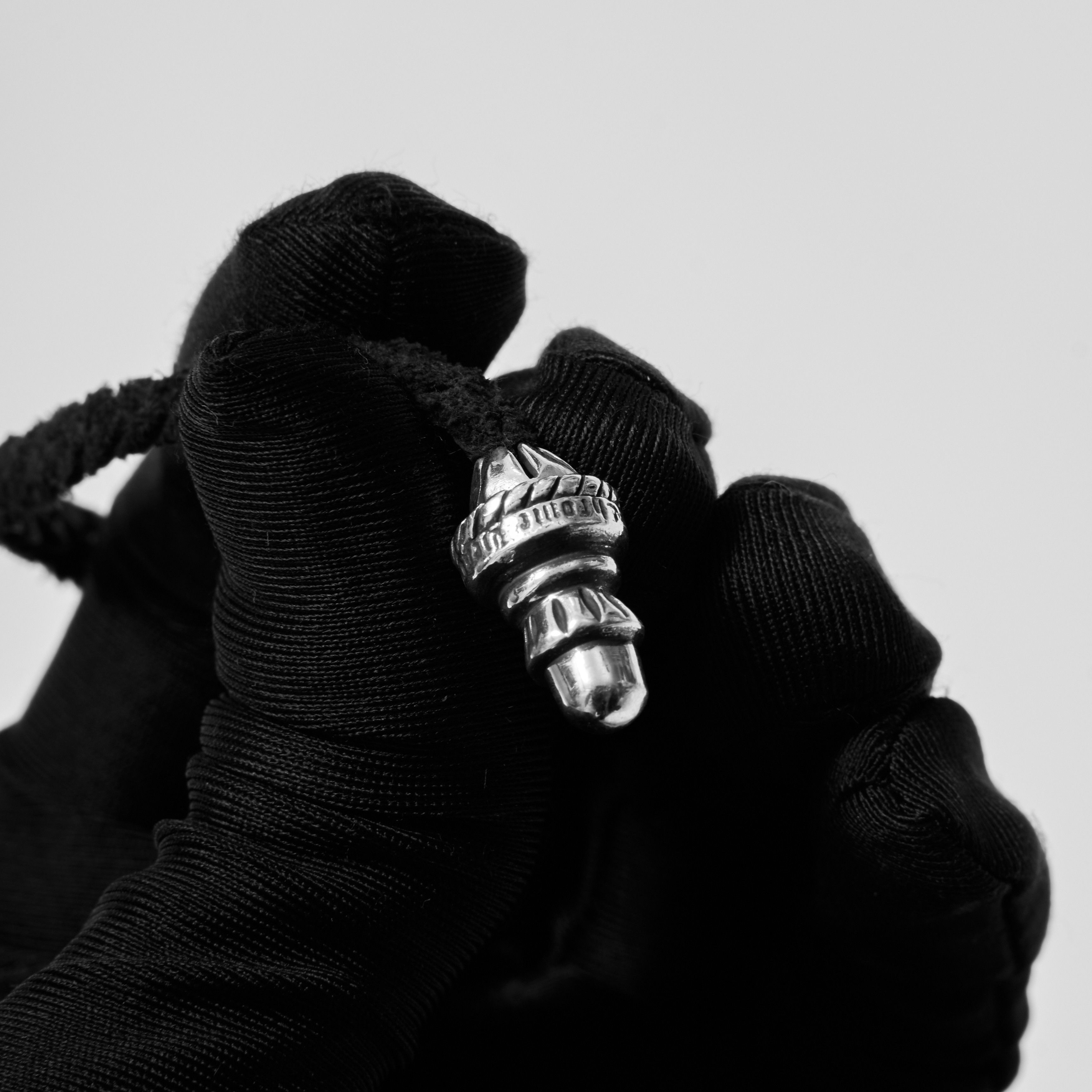 Chrome Hearts CHROME HEARTS Cross LRG Large Pendant Top Leather Blade Boro Size ONE SIZE - 7 Thumbnail
