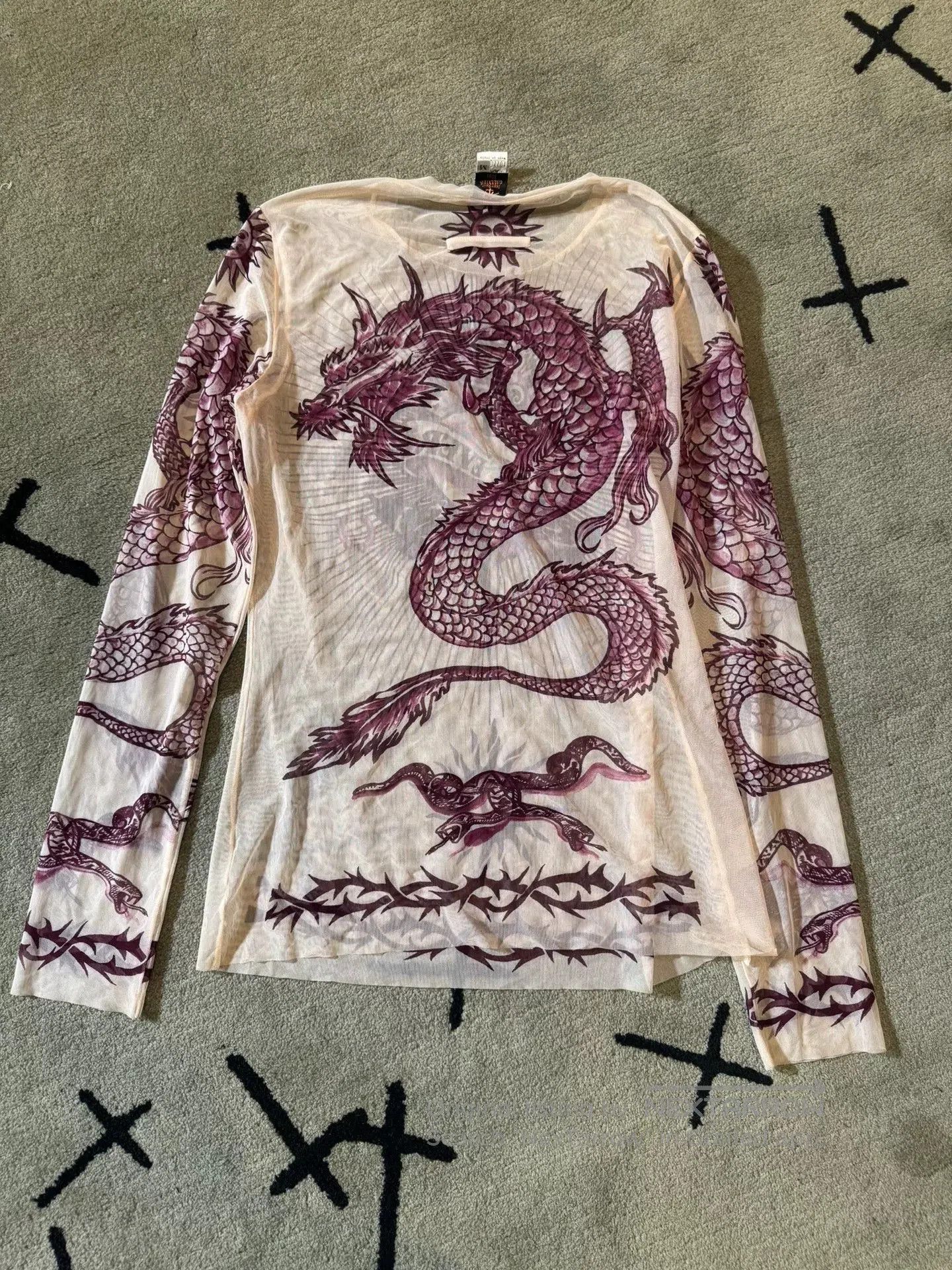 Jean Paul Gaultier jean paul gaultier safe sex mesh top. Size M / US 6-8 / IT 42-44 - 2 Thumbnail