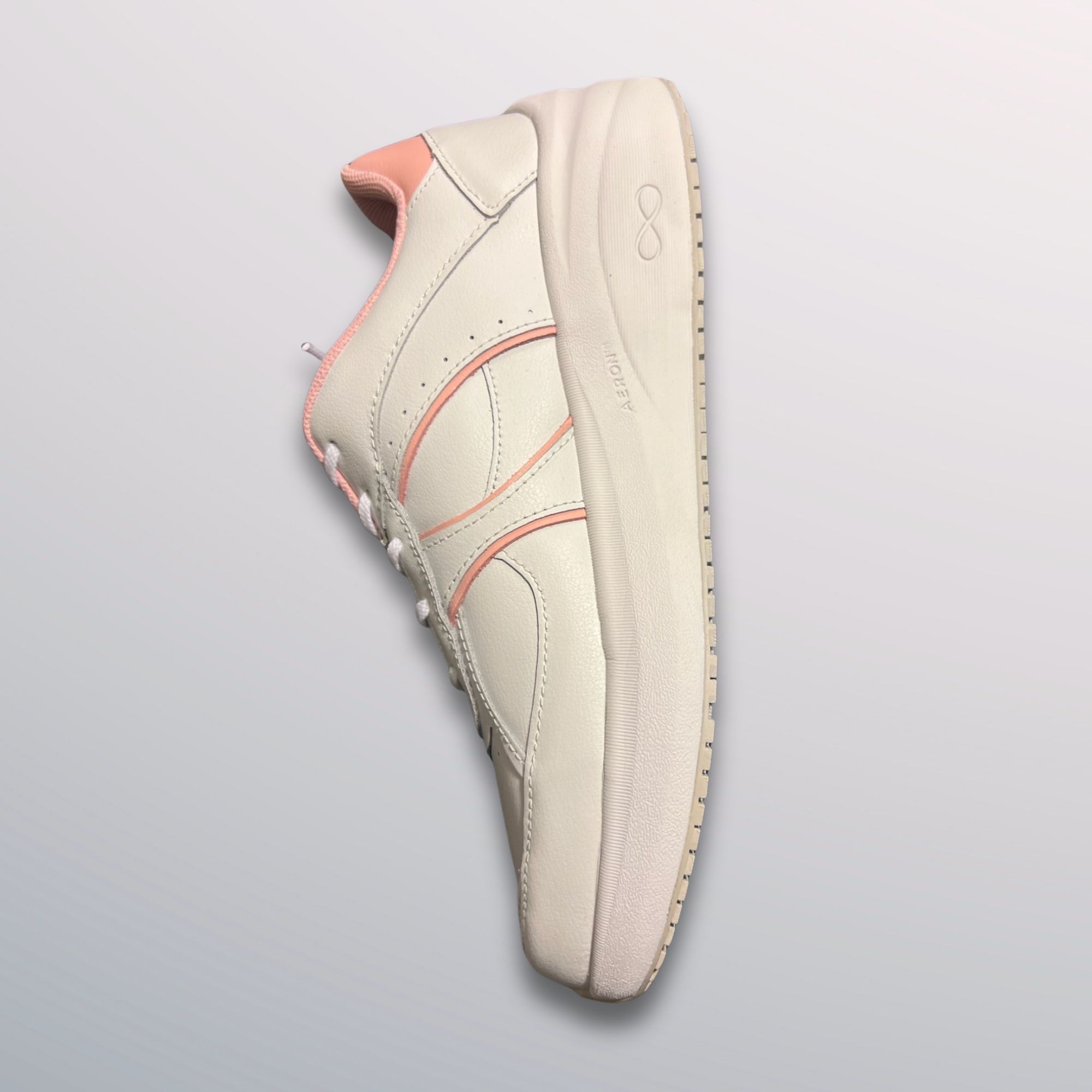 Other Infinity Everon Womens Sneakers Size 8 White & Powder Pink S Size US 8 / IT 38 - 4 Thumbnail