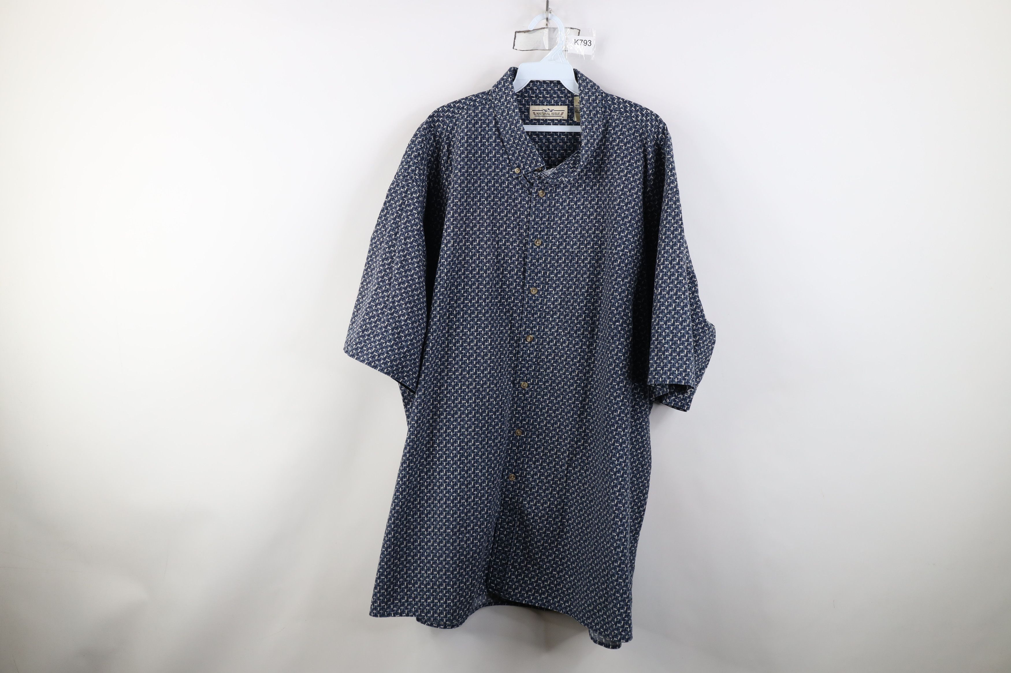 Vintage Vintage 90s Streetwear Short Sleeve Button Down Shirt Size US XXL / EU 58 / 5 - 1 Thumbnail