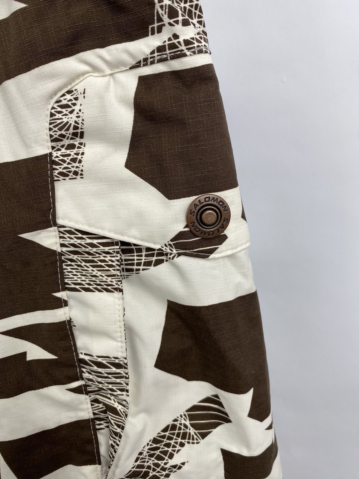 Salomon 🎿 Salomon Ski track Camo Pants Y2K Size US 34 / EU 50 - 9 Thumbnail