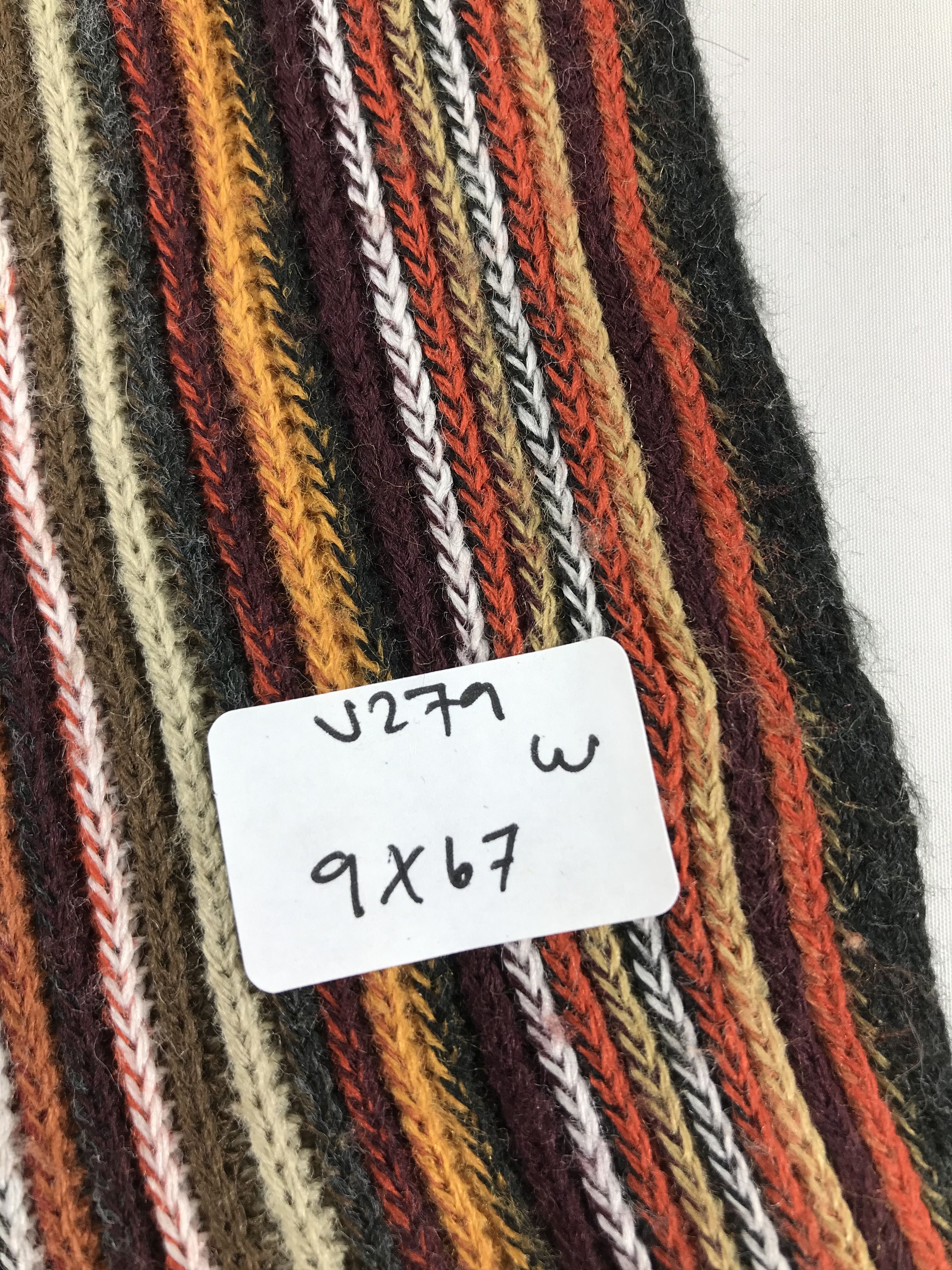 Michiko Koshino Michiko Koshino Striped Knit Wool Scarf Muffler V279 Size ONE SIZE - 5 Thumbnail
