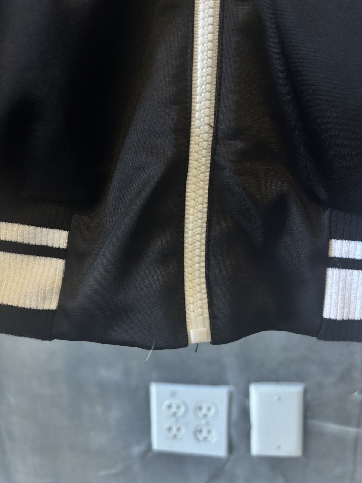 Dolce & Gabbana Dolce & Gabbana Logo Tape Satin Bomber Jacket in Black Size US L / EU 52-54 / 3 - 10 Thumbnail