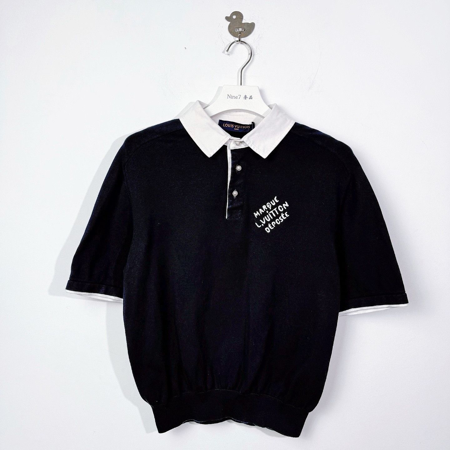 Louis Vuitton Louis Vuitton Embroidered Logo Polo Shirt Size XS Size US XS / EU 42 / 0 - 1 Thumbnail