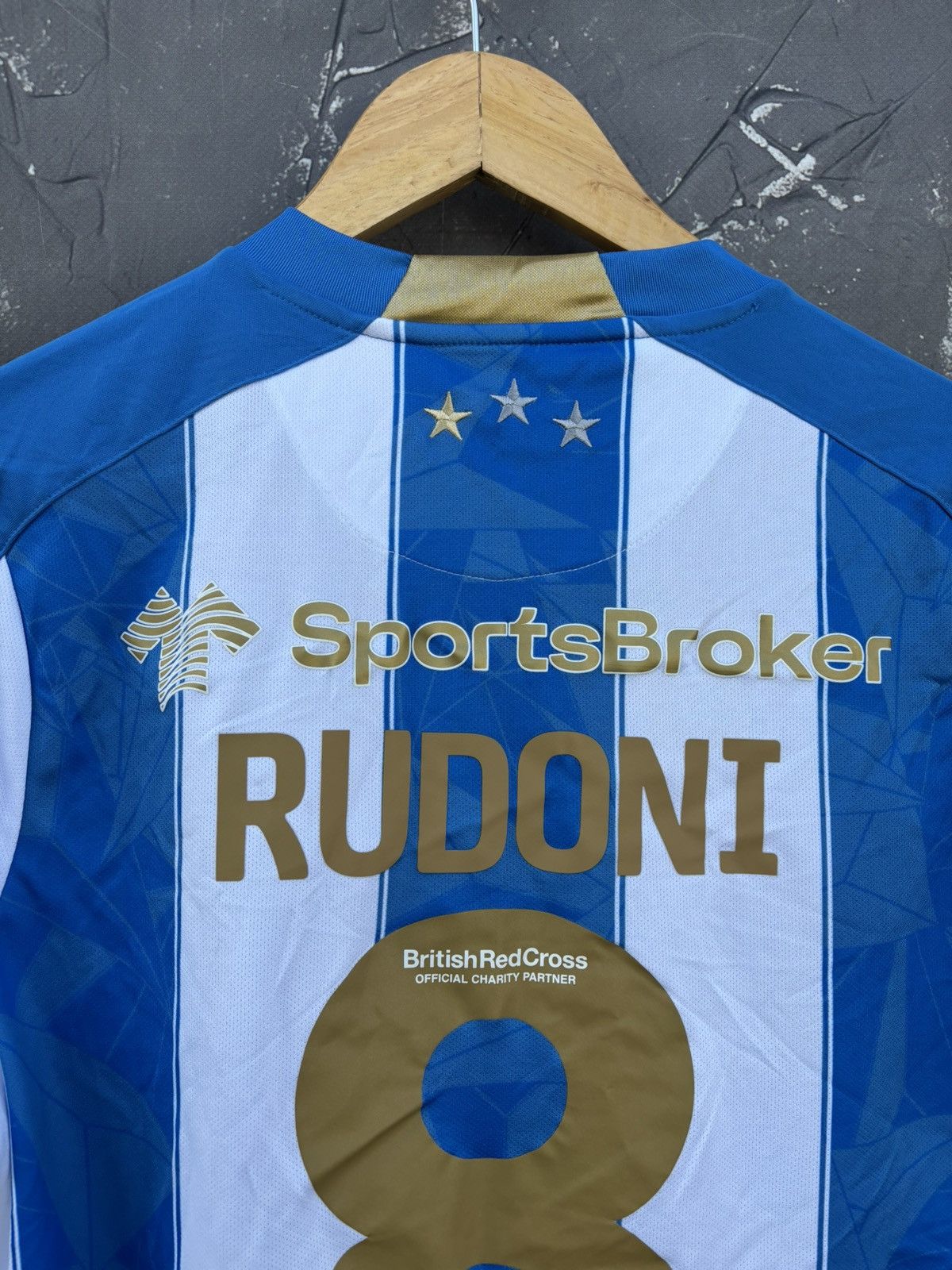 Umbro HUDDERSFIELD TOWN JACK RUDONI #8 jersey Size US S / EU 44-46 / 1 - 9 Thumbnail