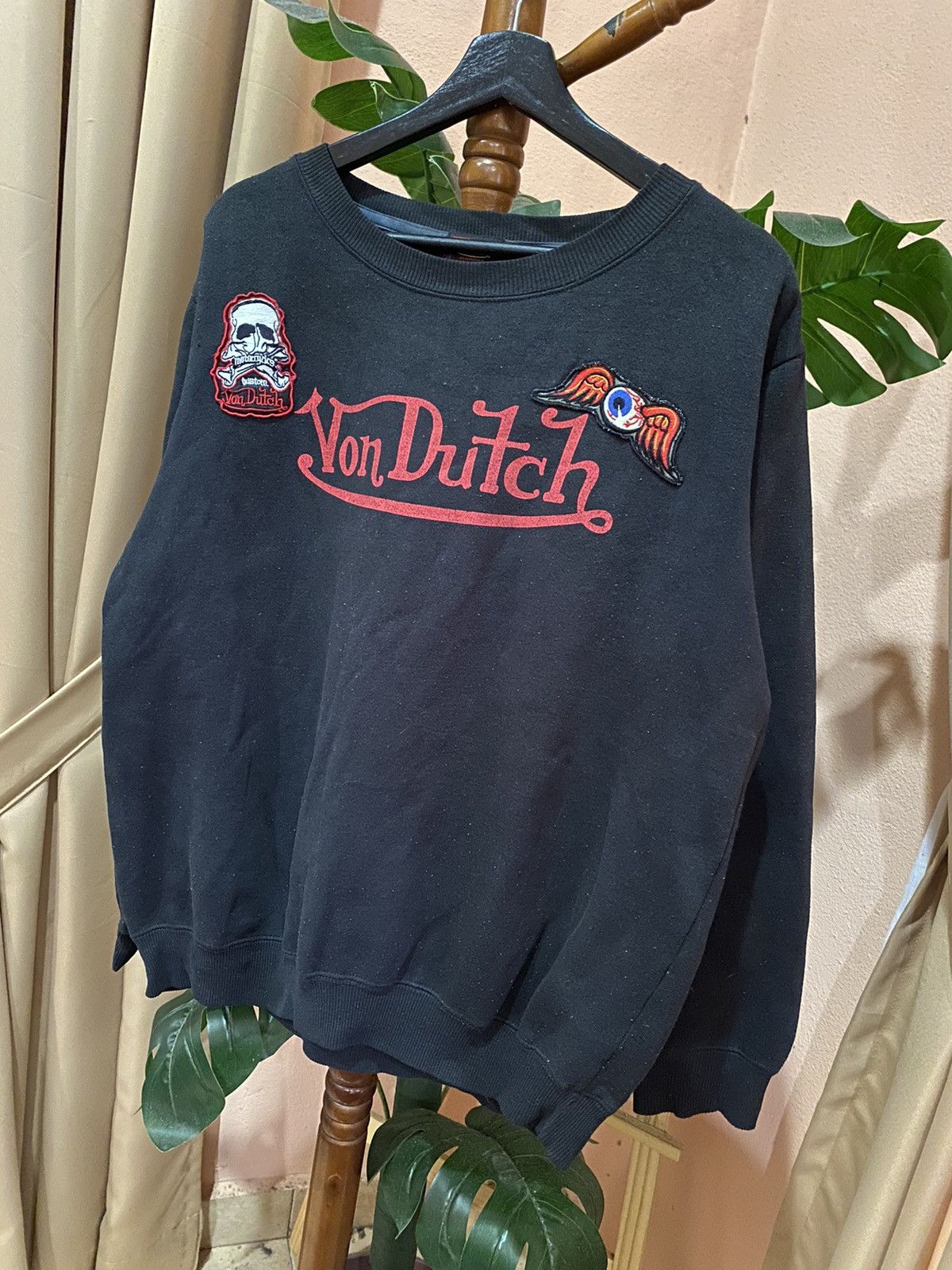 Von Dutch Vintage Von Dutch Sweatshirt - Edgy Retro Streetwear Classic Size US L / EU 52-54 / 3 - 2 Thumbnail