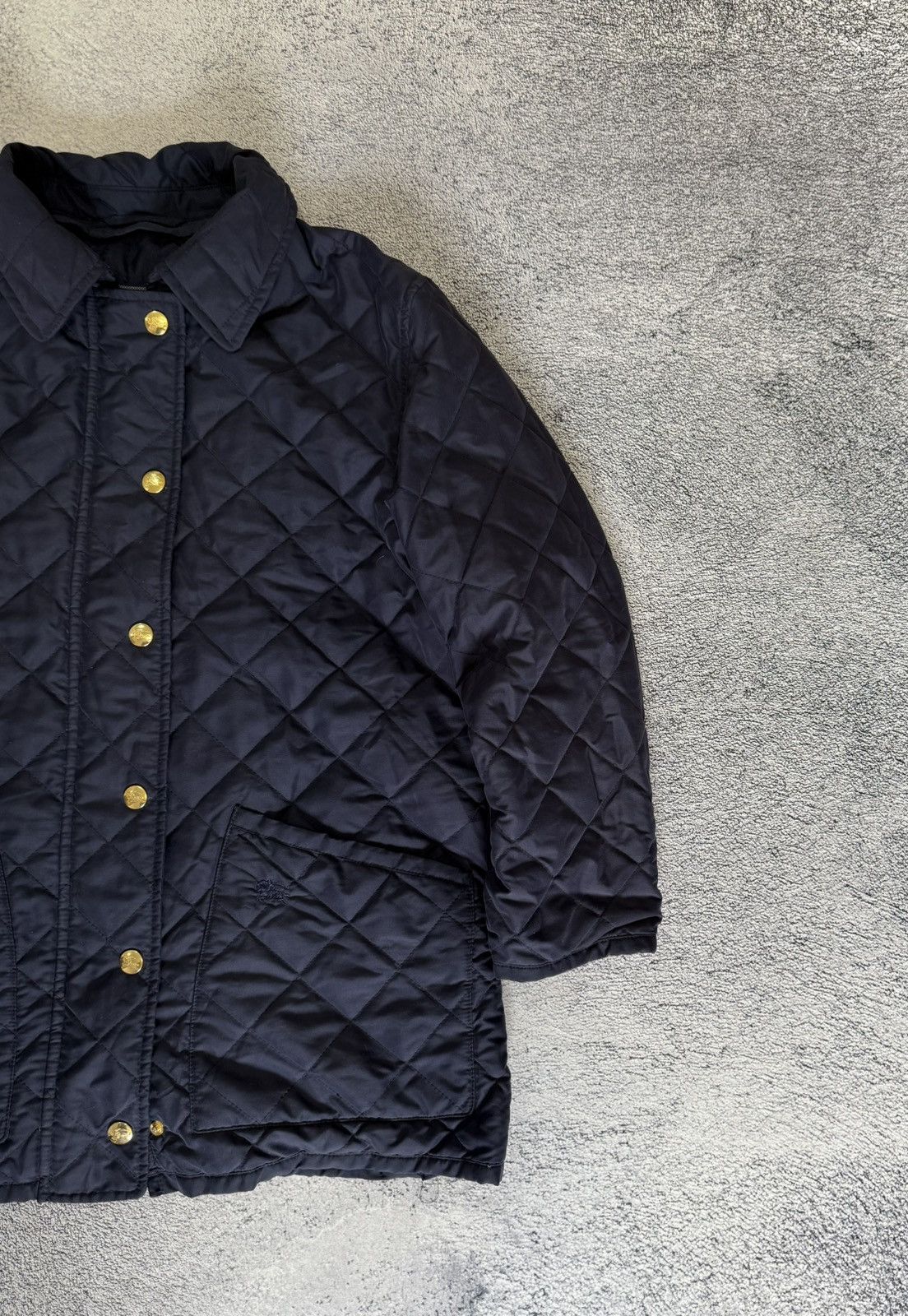 Burberry Burberrys Quilted Jacket Women M Nova Check Liner Vintage Size M / US 6-8 / IT 42-44 - 6 Thumbnail