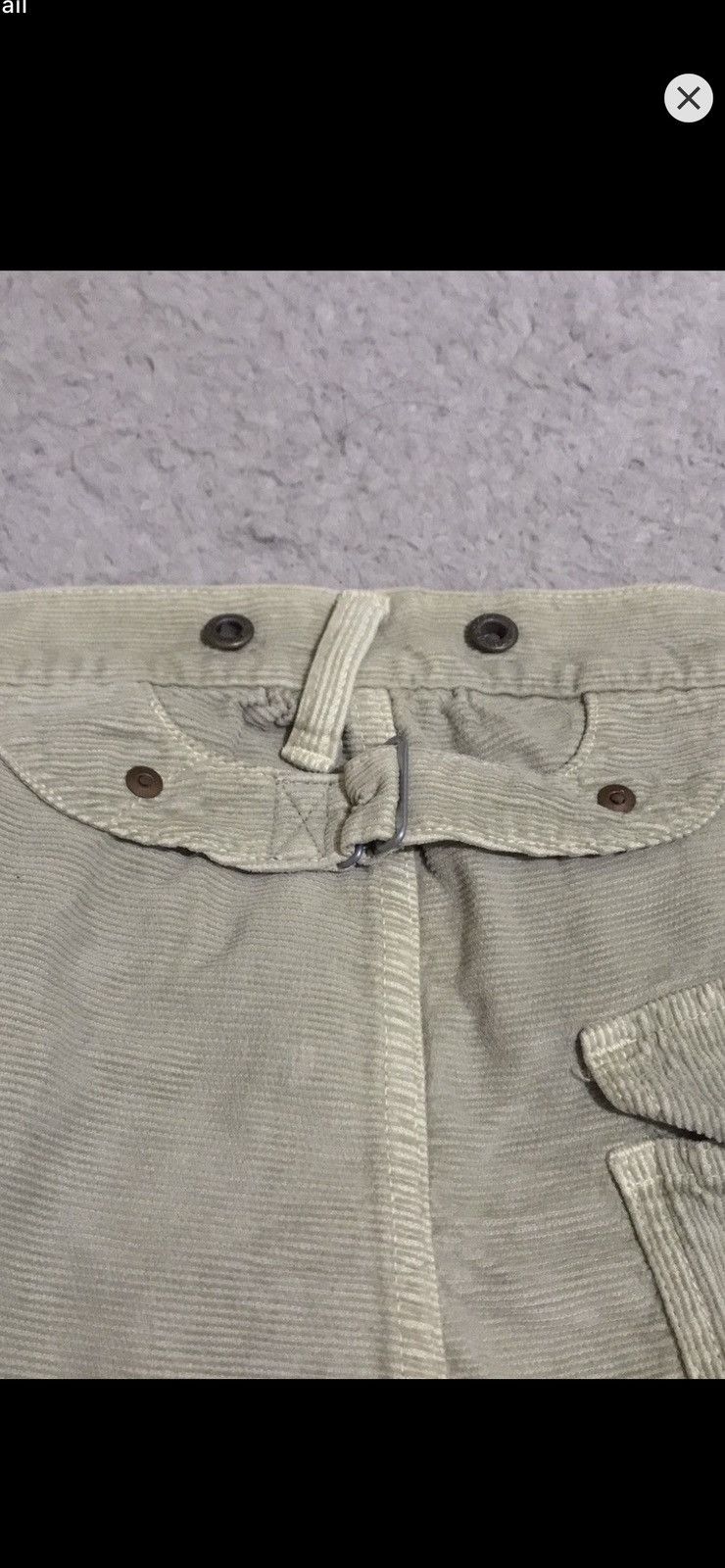 Kapital Kapital Corduroy Pants Cream Size US 33 - 5 Thumbnail