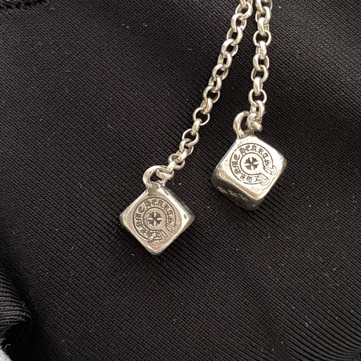 Chrome Hearts Chrome Hearts CH PLUS POST DICE Left Side earring silver Size ONE SIZE - 11 Thumbnail