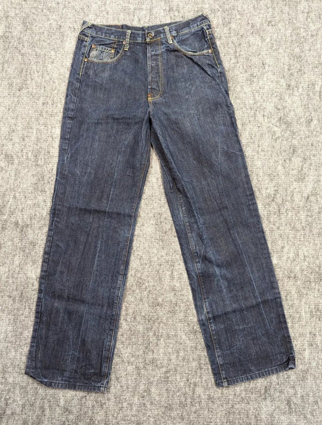 Japanese Brand × RMC Jeans × Vintage Red Monkey 2000’s Vintage Y2K Japanese Selvage Denim Jeans Size US 34 / EU 50 - 6 Thumbnail