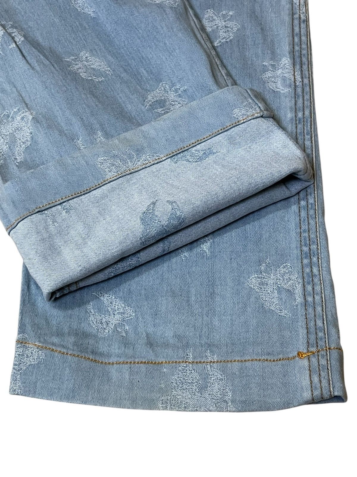 Issey Miyake TSUMORI CHISATO ISSEY MIYAKE EMBROIDERY JEANS Size US 32 / EU 48 - 12 Thumbnail