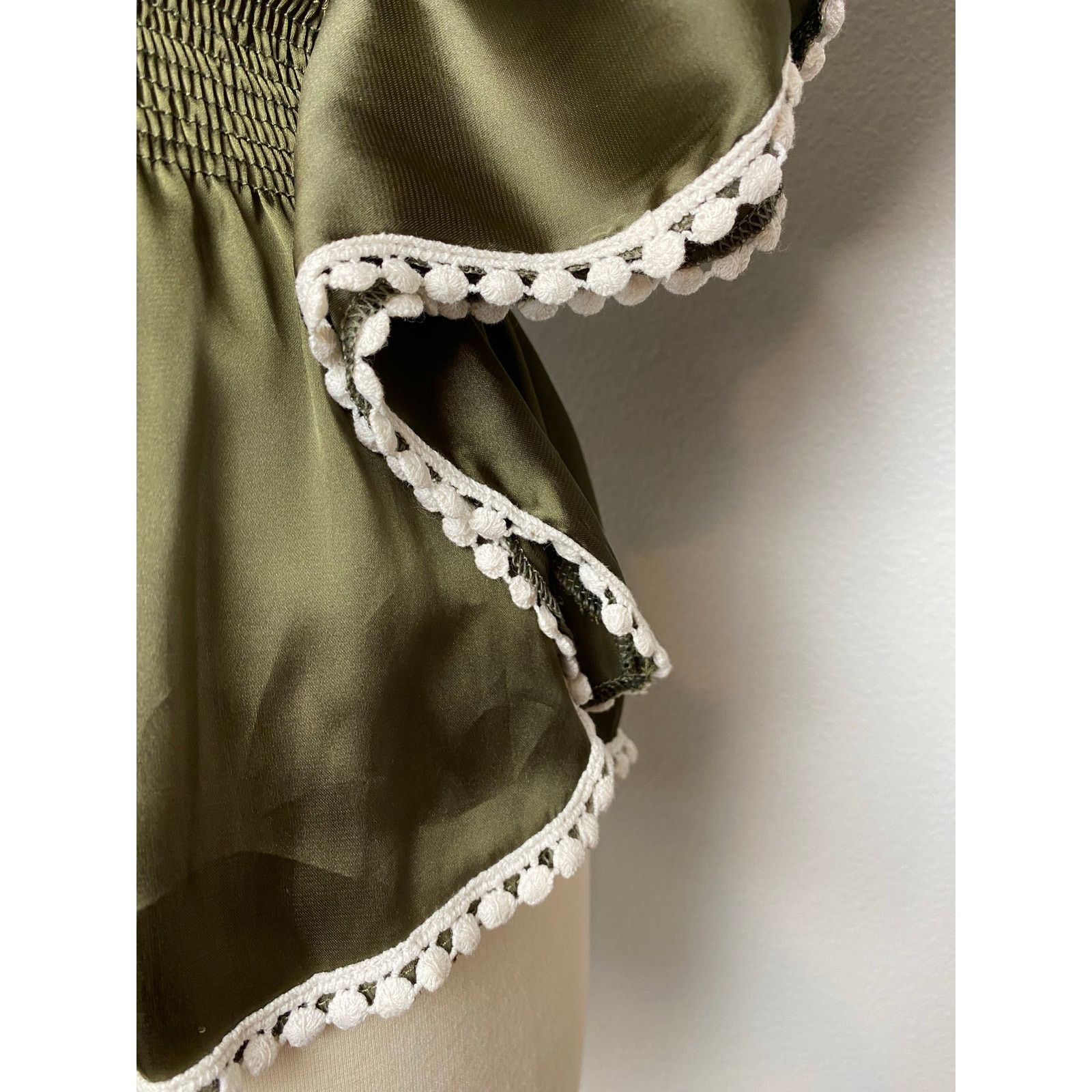Vivienne Tam Vivienne Tam Green Blouse, Size XS, Y2K 90s Size XS / US 0-2 / IT 36-38 - 4 Thumbnail