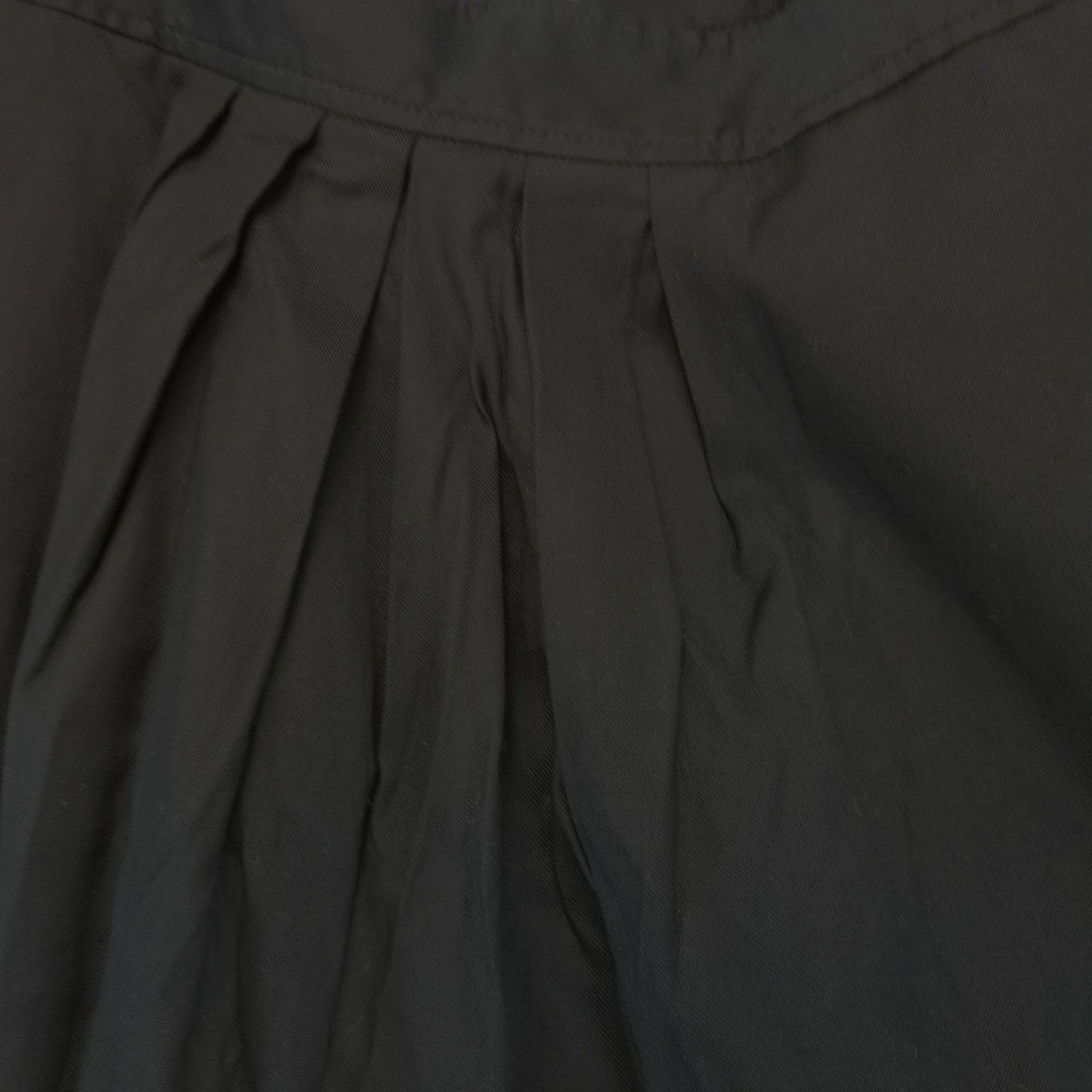 Ann Taylor NWT Ann Taylor Loft Black Pleated A-Line Mini Skirt Sz 12 Size 34" / US 12 / IT 48 - 10 Thumbnail
