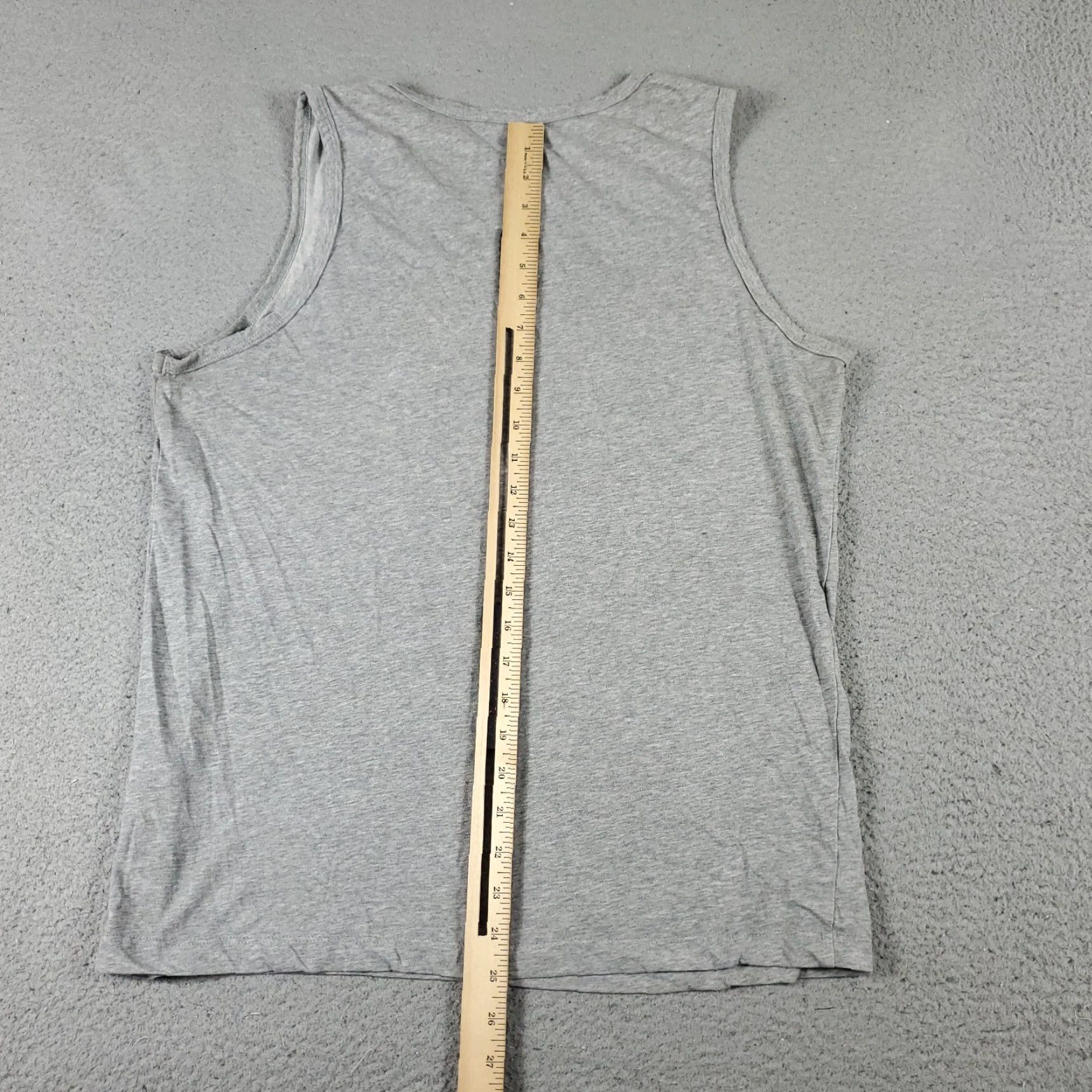 Nike VINTAGE Nike Tank Top Men Medium Gray Sleeveless Sports Gym Workout Casual Activewear Size US M / EU 48-50 / 2 - 6 Thumbnail