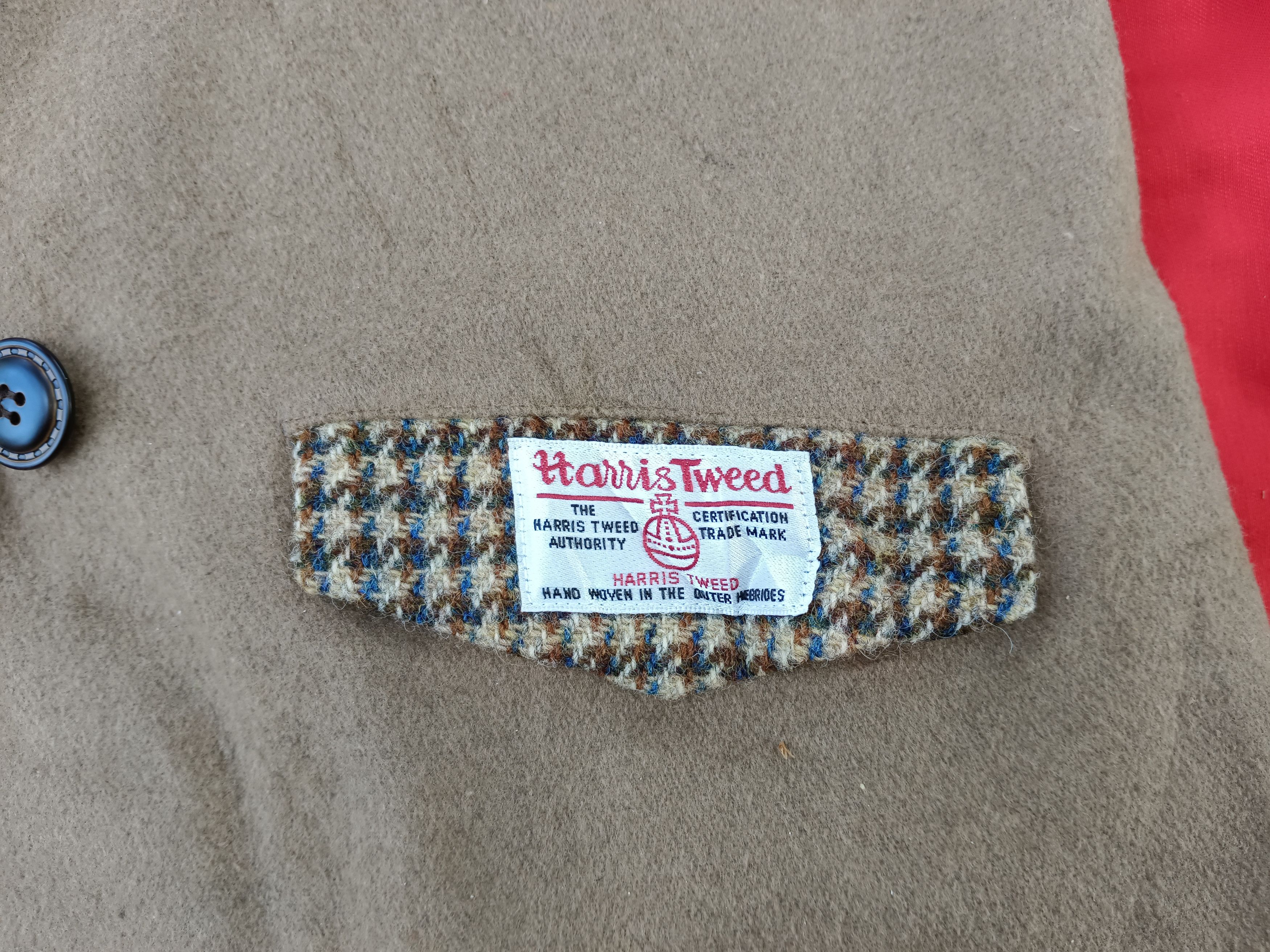 Harris Tweed × Japanese Brand Harris Tweed Natural Palette Shawl Collar Jacket Coat Size US L / EU 52-54 / 3 - 3 Thumbnail