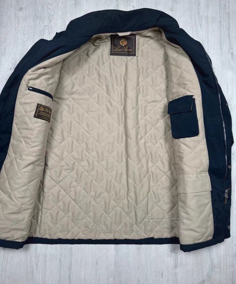 Loro Piana Loro Piana Icer Coat - Blue, Storm System, Suitable for Ou Size US M / EU 48-50 / 2 - 3 Thumbnail