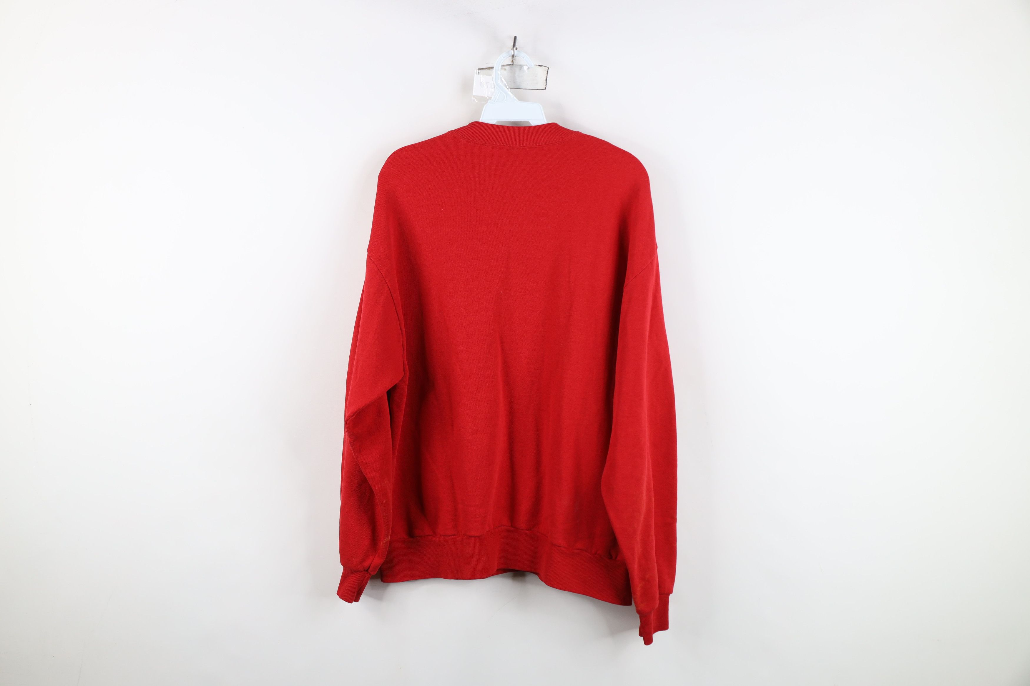 Vintage Vintage 90s Streetwear Quilt Heart Farmhouse Sweatshirt USA Size US L / EU 52-54 / 3 - 12 Thumbnail