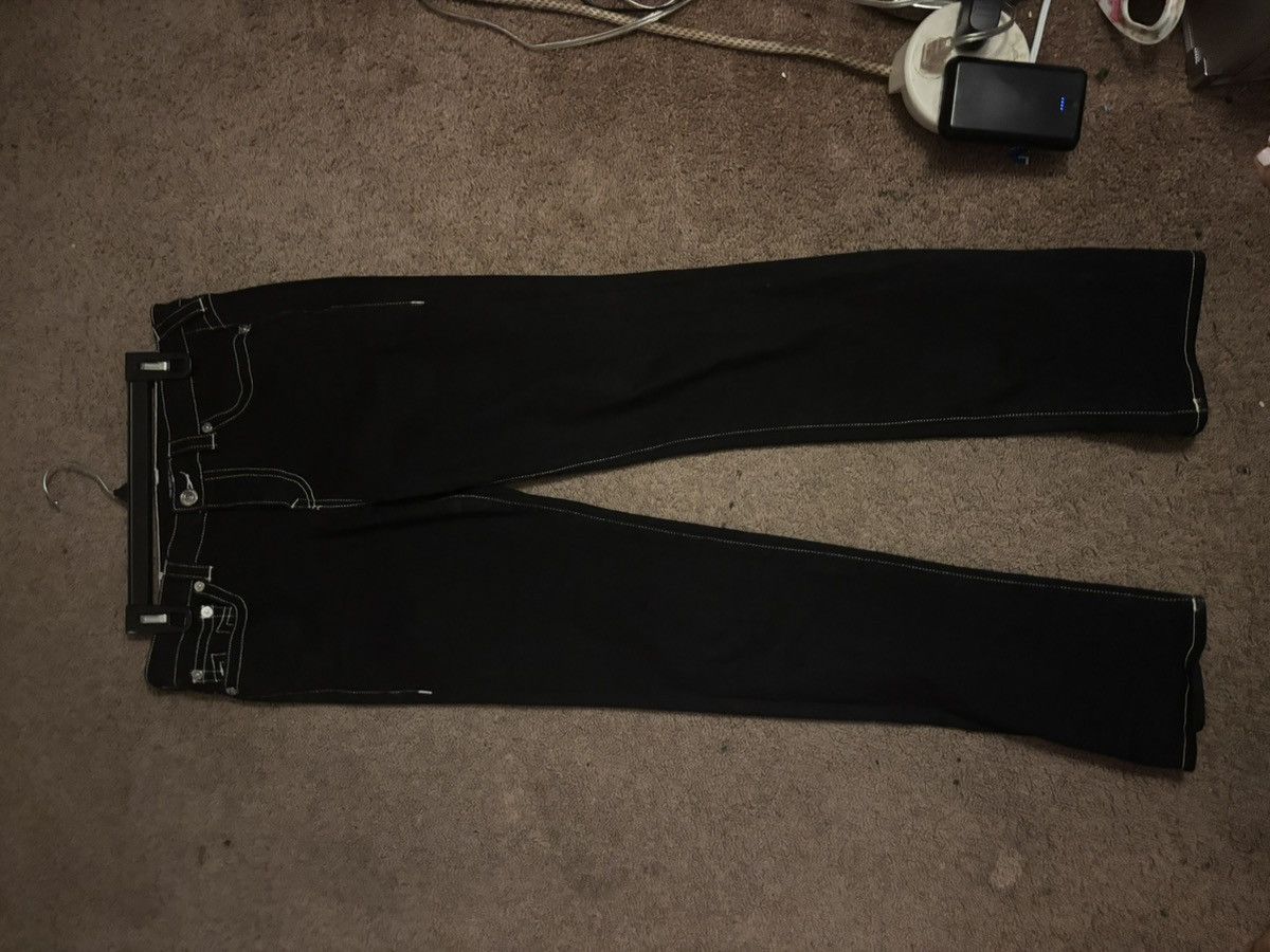 True Religion Black Bootcut Jeans Size 30" / US 8 / IT 44 - 2 Thumbnail