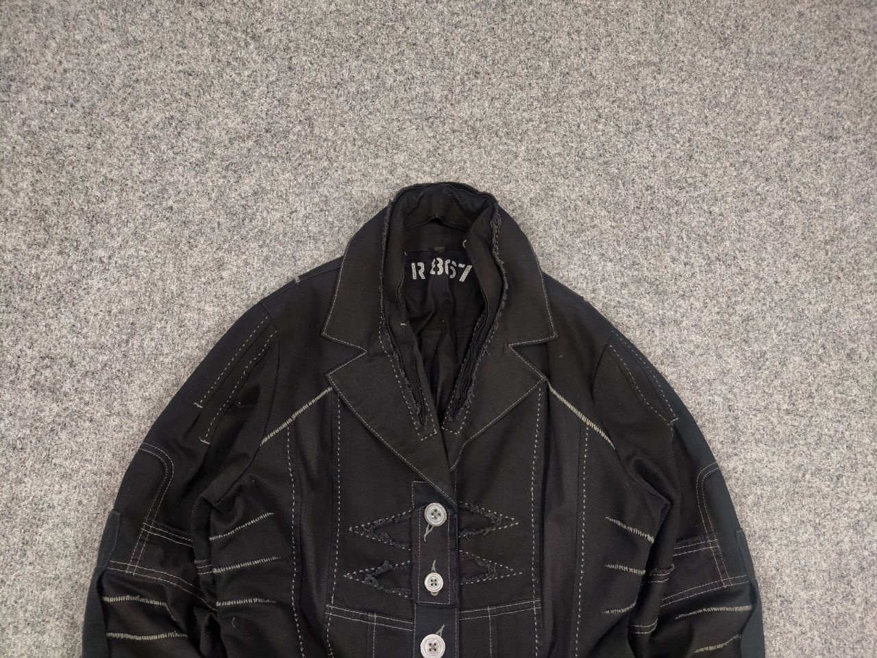If Six Was Nine Vtg R867 Japan if six was nine Style Asymmetrical Jacket Size M / US 6-8 / IT 42-44 - 4 Thumbnail