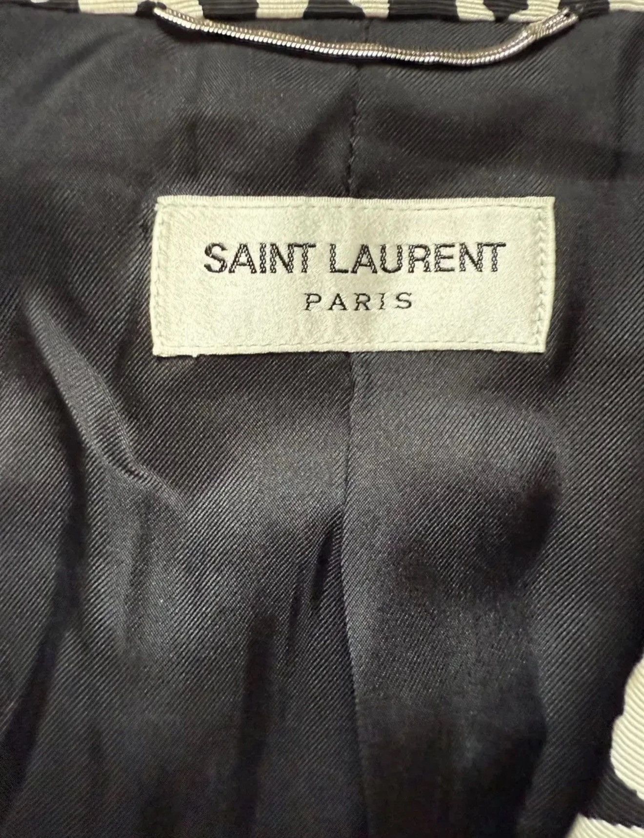 Saint Laurent Paris S/S15 Babycat Leopard Blazer Jacket x Hedi Slimane Size US M / EU 48-50 / 2 - 3 Thumbnail