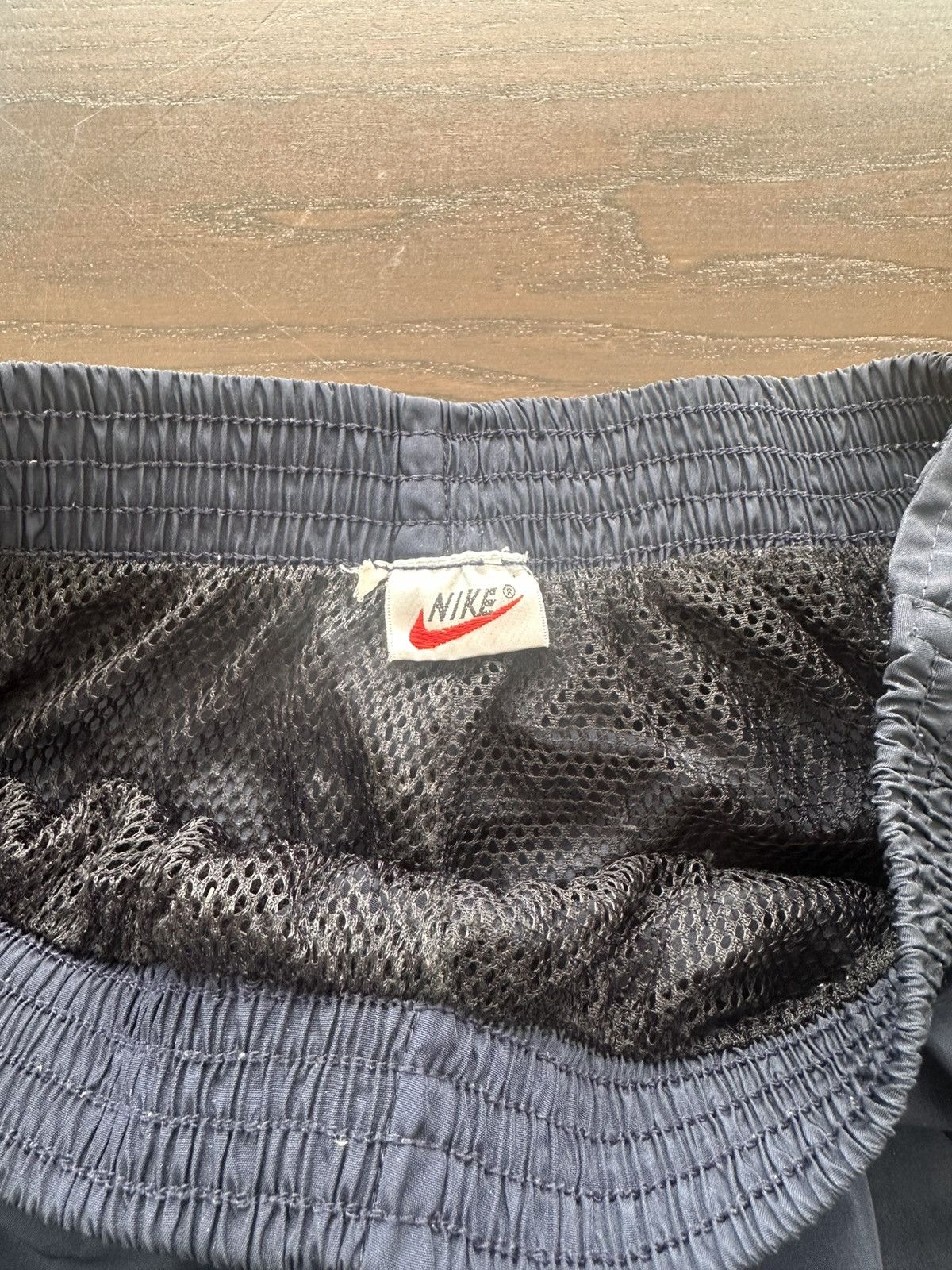 Nike Vintage 90’s Nike Full Zip Trackpants Navy Medium Size US 29 - 4 Thumbnail