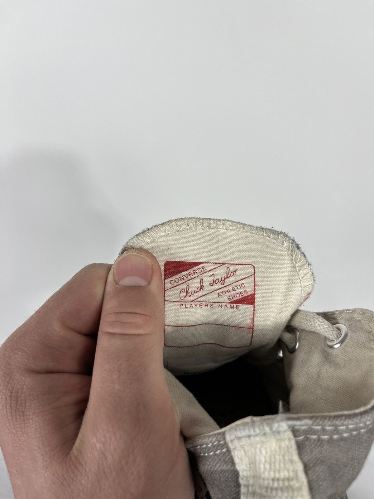 Converse Converse x CDG Play Chuck Taylor High Grey Heart US 6 W Size US 6 / IT 36 - 16 Thumbnail