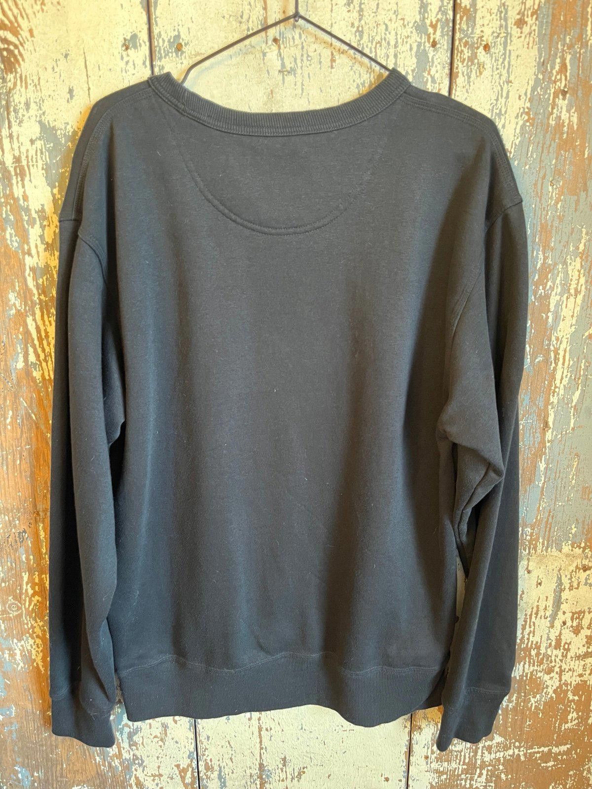Champion Champion Sweatshirt Crewneck size Medium Black Size ONE SIZE - 3 Thumbnail