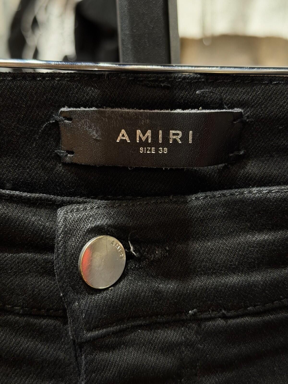 Amiri Size 36 - Amiri Black White Bandanna Jeans 100% Authentic Size US 38 / EU 54 - 8 Thumbnail