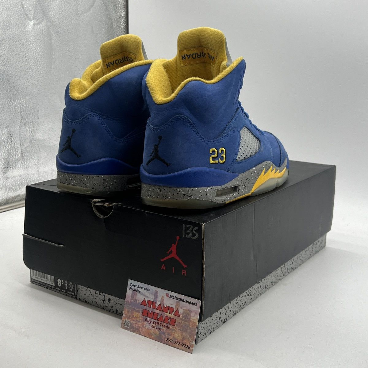 Jordan Brand Air Jordan 5 Laney Size US 8.5 / EU 41-42 - 5 Thumbnail